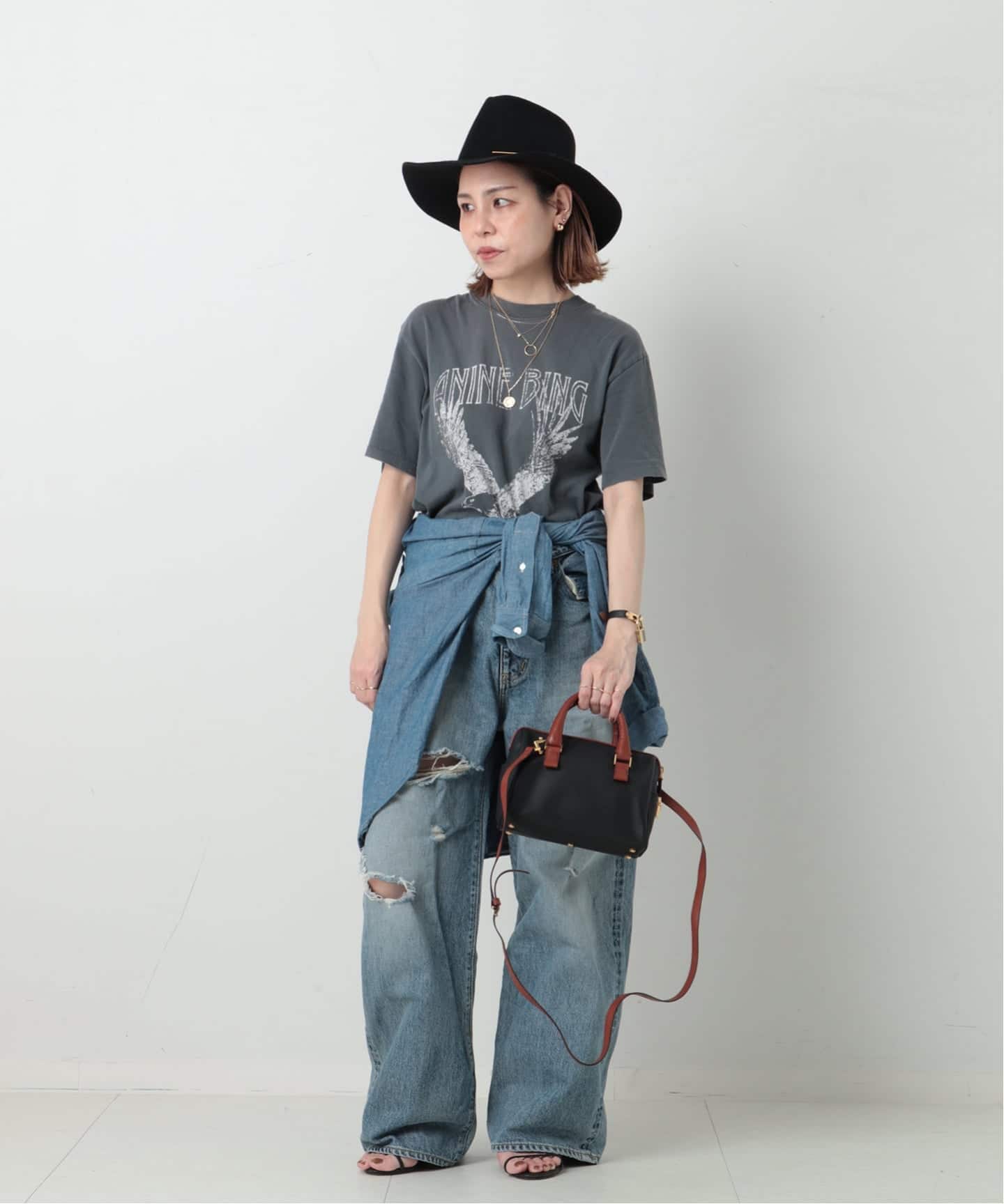 VINTAGE BOTTEGA VENETA/ボッテガ ヴェネタ】ミニボストンバッグ 2way