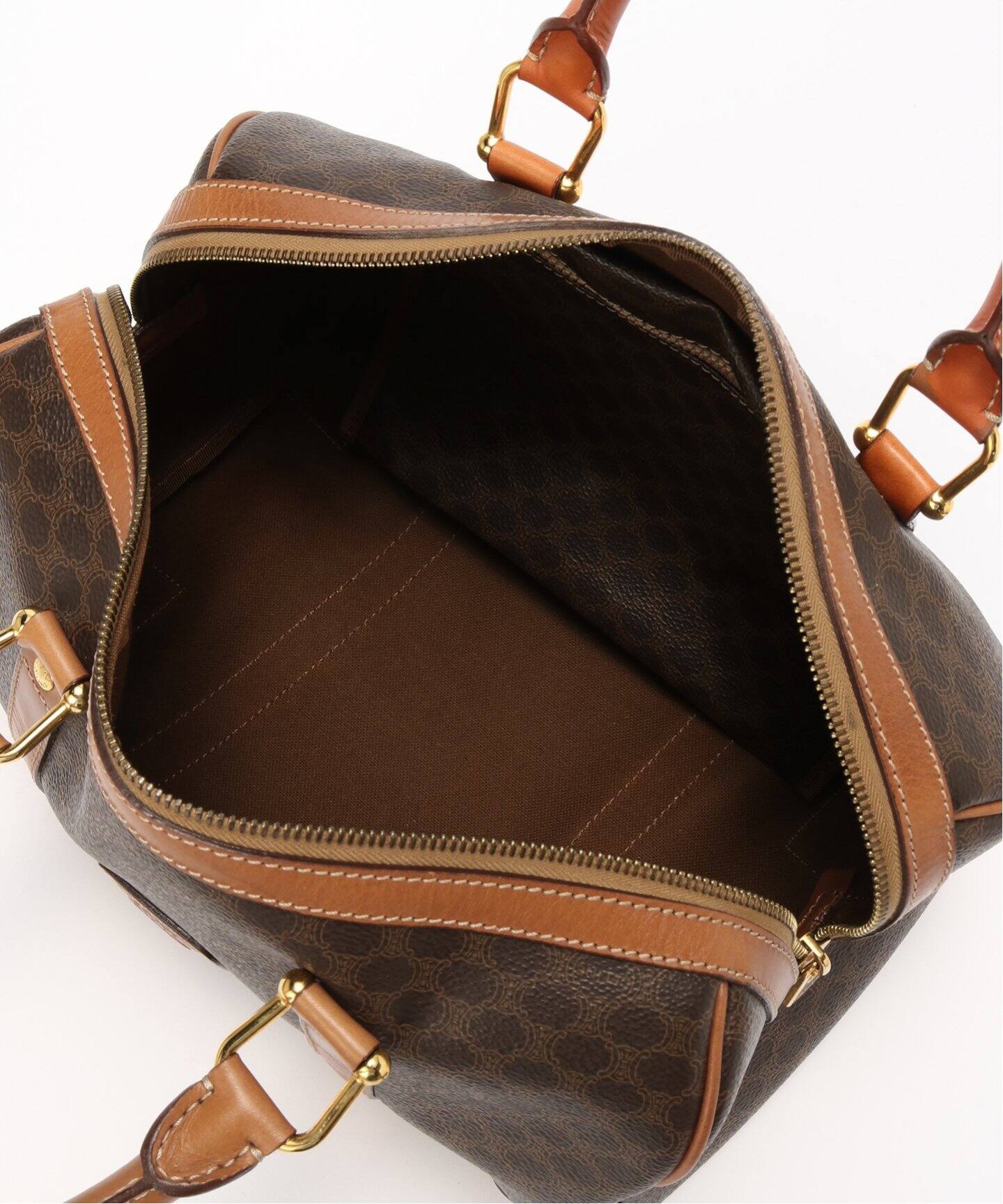 CELINEセリーヌ ボストンバッグ【レア】 VINTAGE CELINE/セリーヌ】macadam ボストンバッグ 31（ボストン