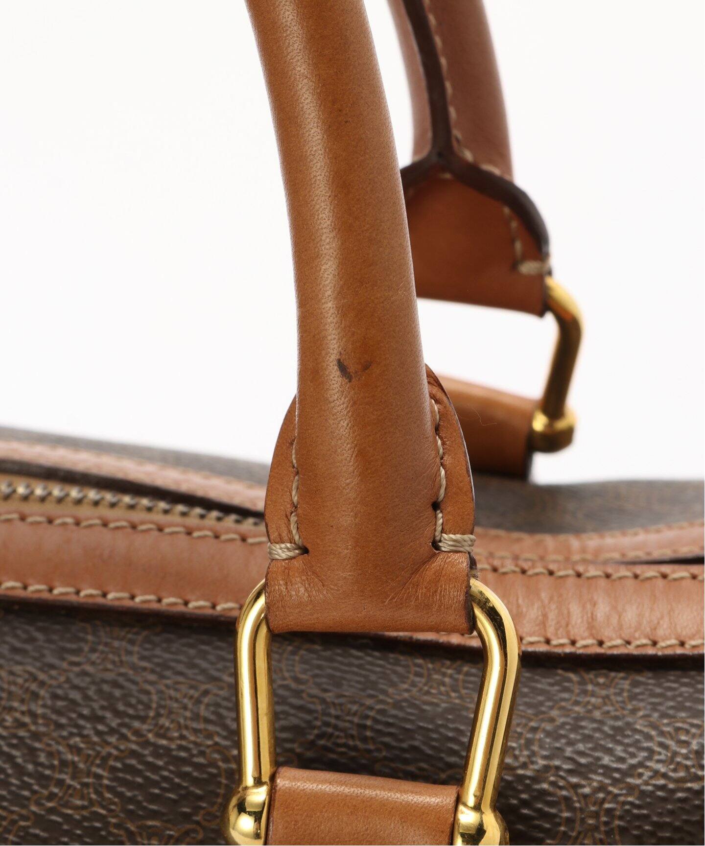 VINTAGE CELINE/セリーヌ】macadam ボストンバッグ 31（ボストンバッグ