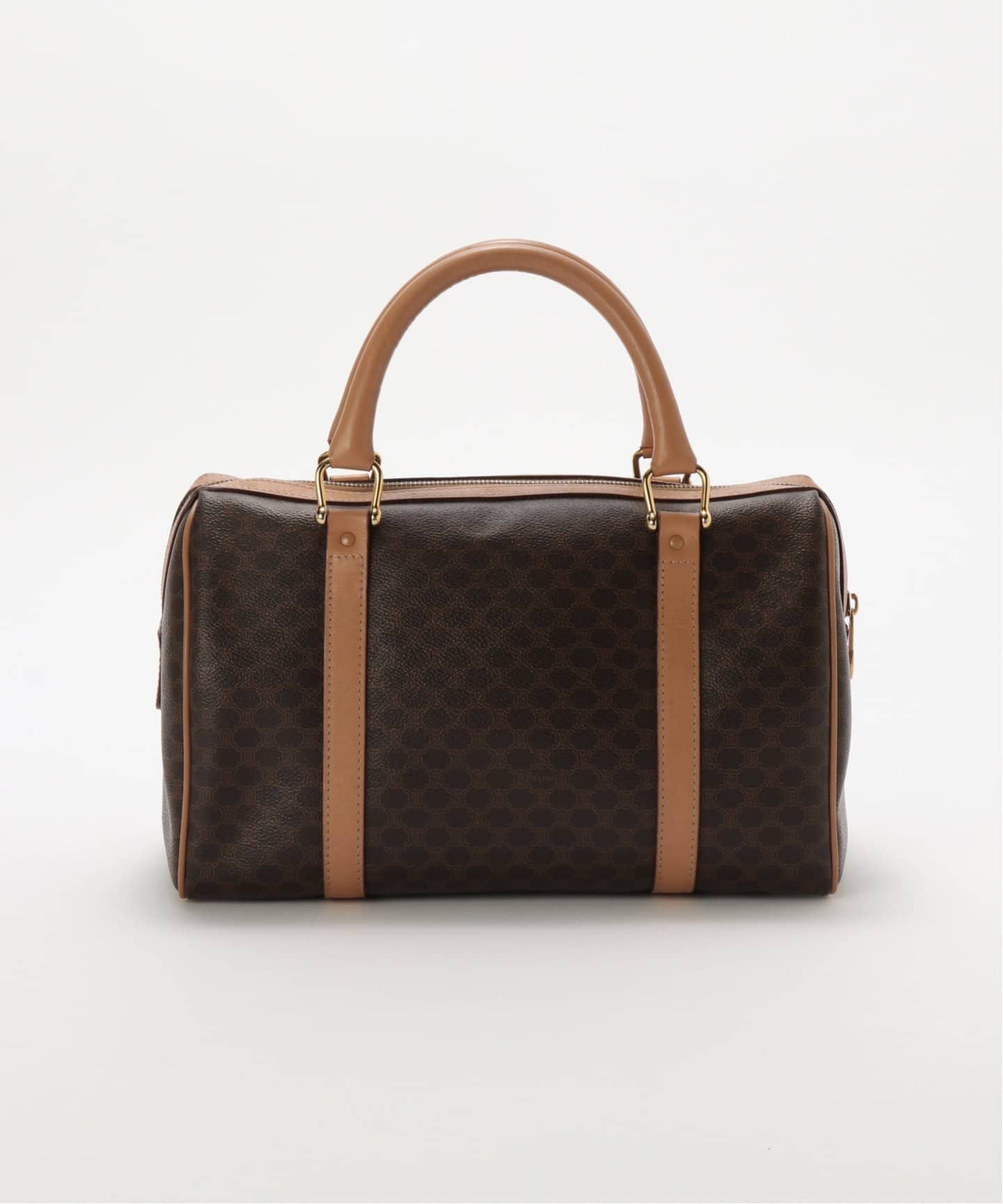 【CELINE】vintage celine black macadam large★ボストンバッグ VINTAGE CELINE/セリーヌ】macadam ボストンバッグ 31（ボストン