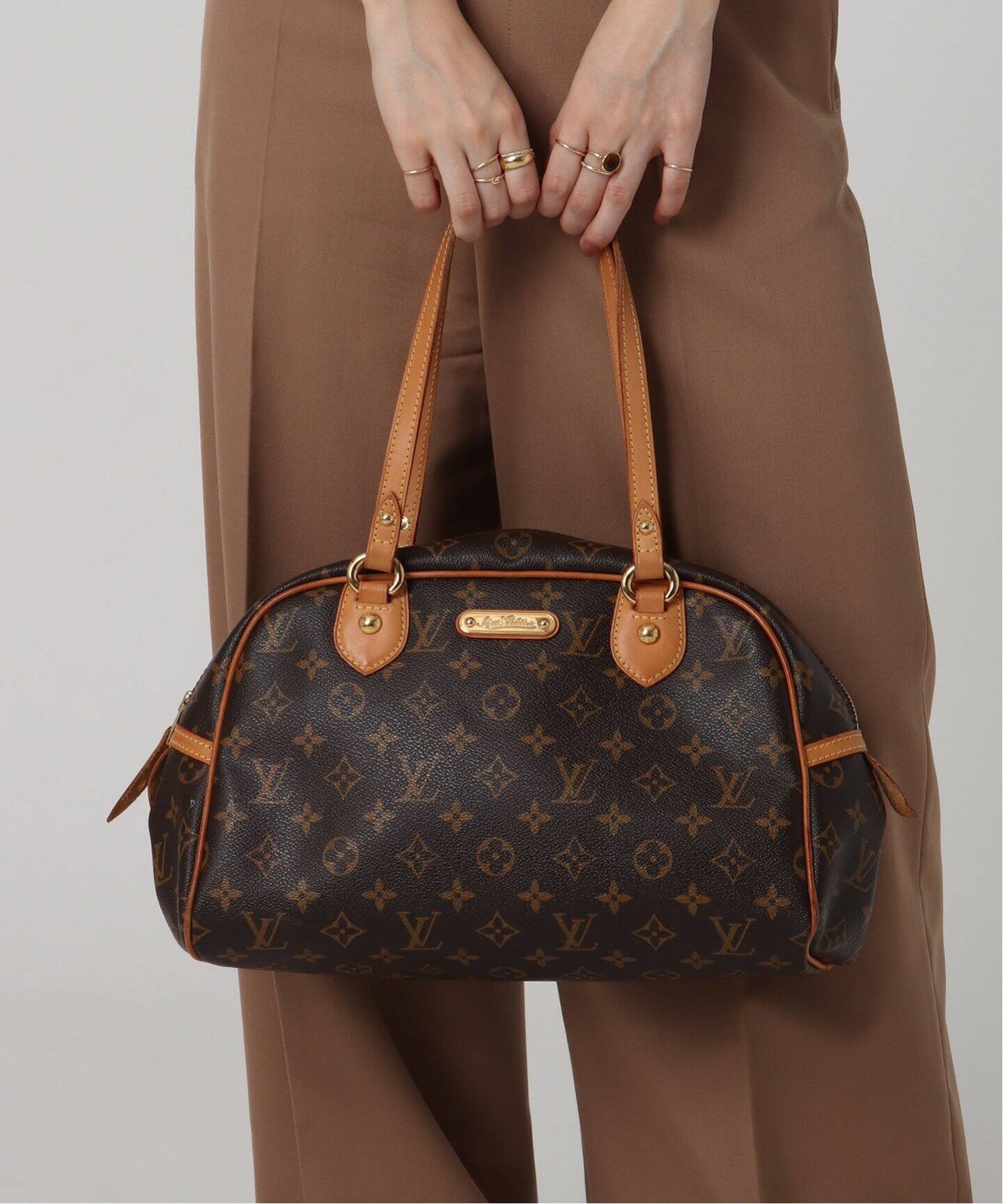 LOUIS VUITTON モントルグイユ ルイヴィトンモントルグイユ PM 14145 ブラウン レディース