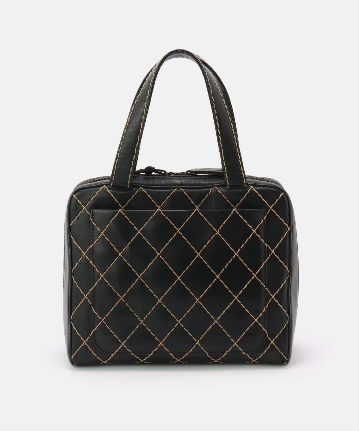 VINTAGE CHANEL/シャネル】Wild stitch ボストンバッグ（ボストン