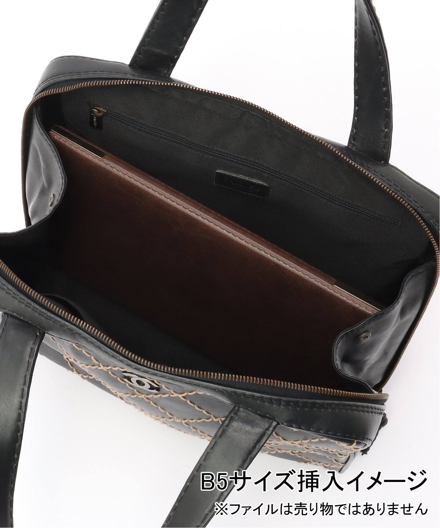 シャネル☆ボストンバッグ☆ワイルドステッチ☆バッグ☆ベージュ☆ギャランティカード CHANEL（シャネル） ワイルドステッチ ミニボストンバッグ A14692