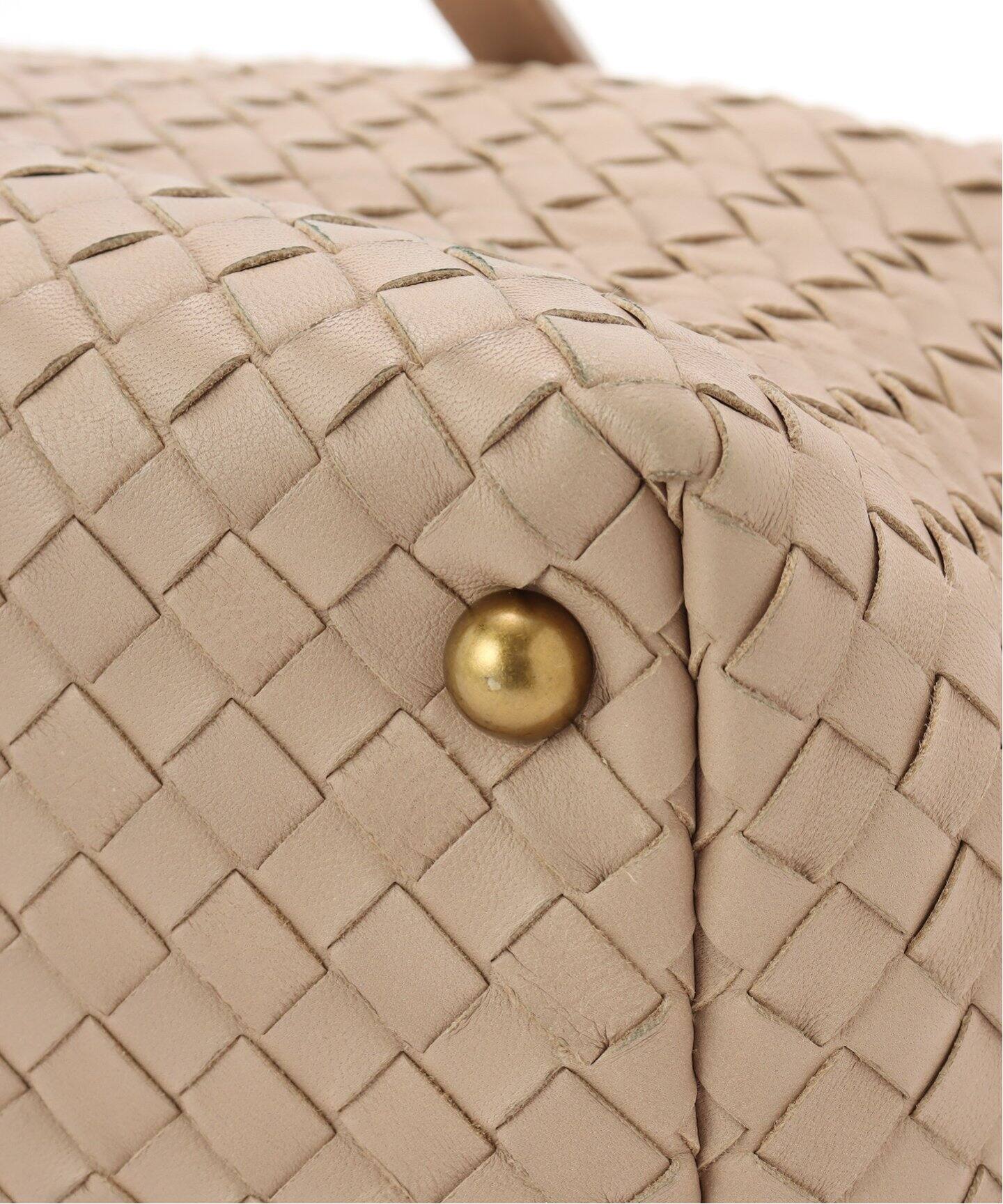 BOTTEGA VENETA ボストンバッグ ベージュ VINTAGE BOTTEGA VENETA/ボッテガ ヴェネタ】ボストンバッグ