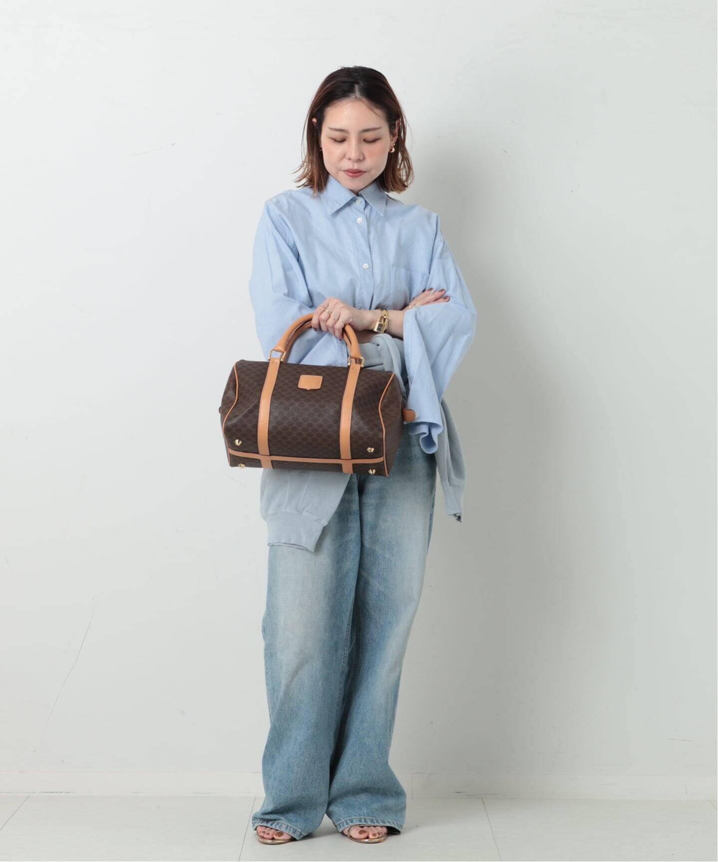 VINTAGE CELINE/セリーヌ】macadam ボストンバッグ 30（ボストンバッグ