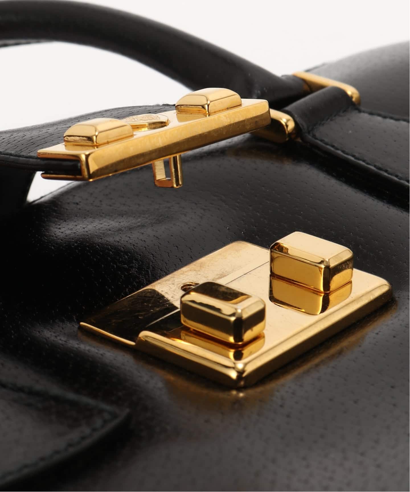 VINTAGE GUCCI/グッチ】Lady lock ボストンバッグ 2way（ボストン