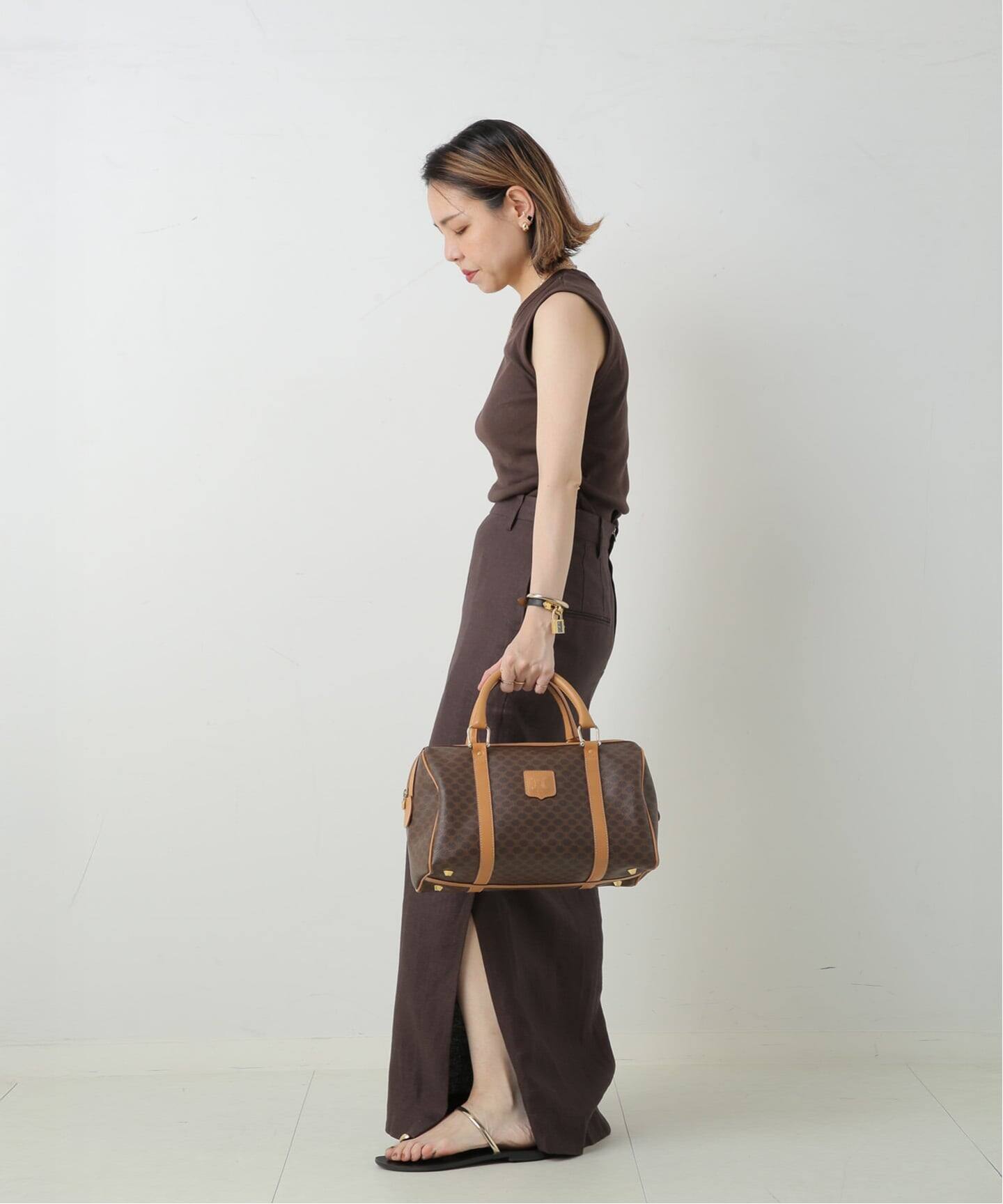 VINTAGE CELINE/セリーヌ】ボストンバッグ 30 macadam（ボストンバッグ