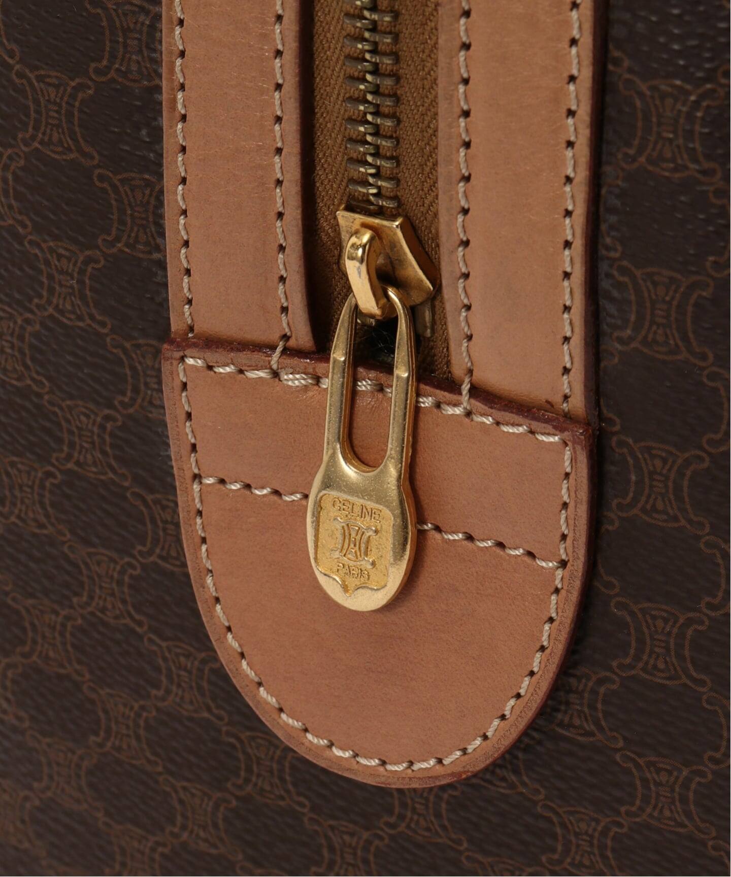 VINTAGE CELINE/セリーヌ】macadam ボストンバッグ 35（ボストンバッグ