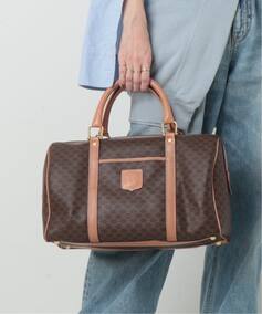 VINTAGE CELINE/セリーヌ】macadam ボストンバッグ 35（ボストンバッグ 