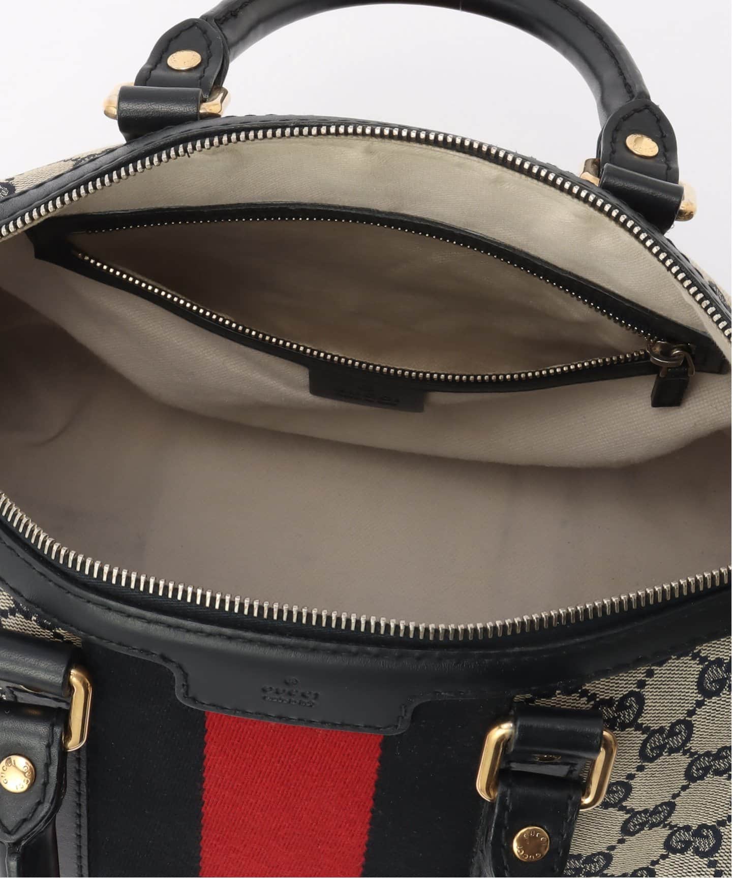VINTAGE GUCCI /グッチ】ボストンバッグ gg（ボストンバッグ