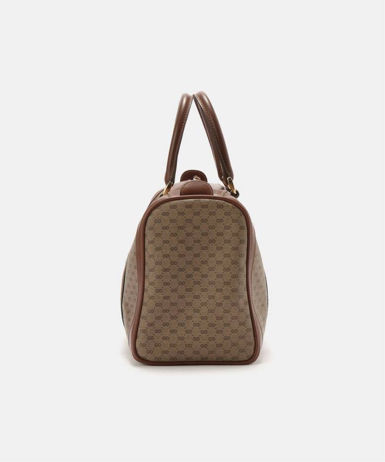 VINTAGE GUCCI /グッチ】ボストンバッグ micro gg（ボストンバッグ 