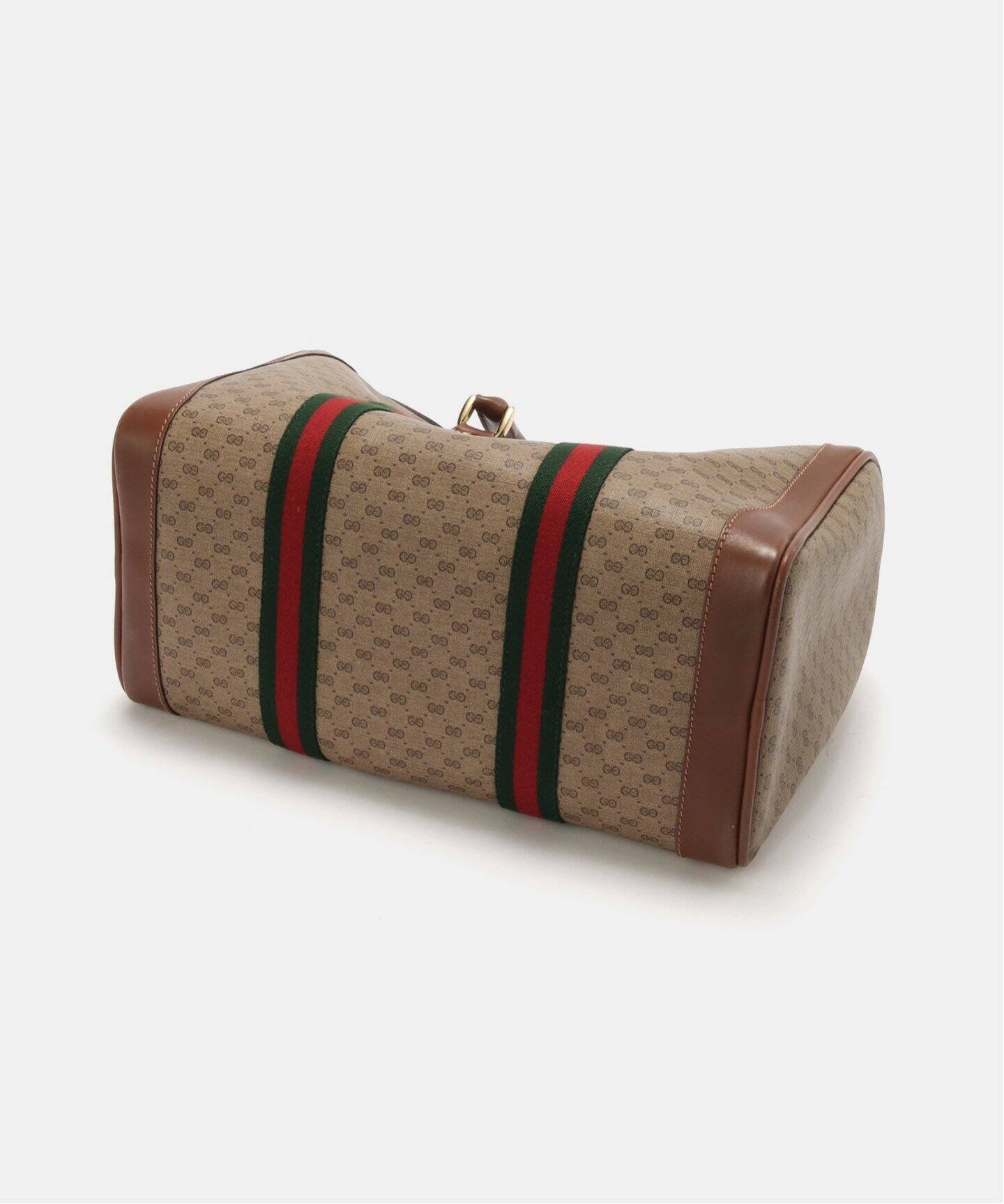 VINTAGE GUCCI /グッチ】ボストンバッグ micro gg（ボストン