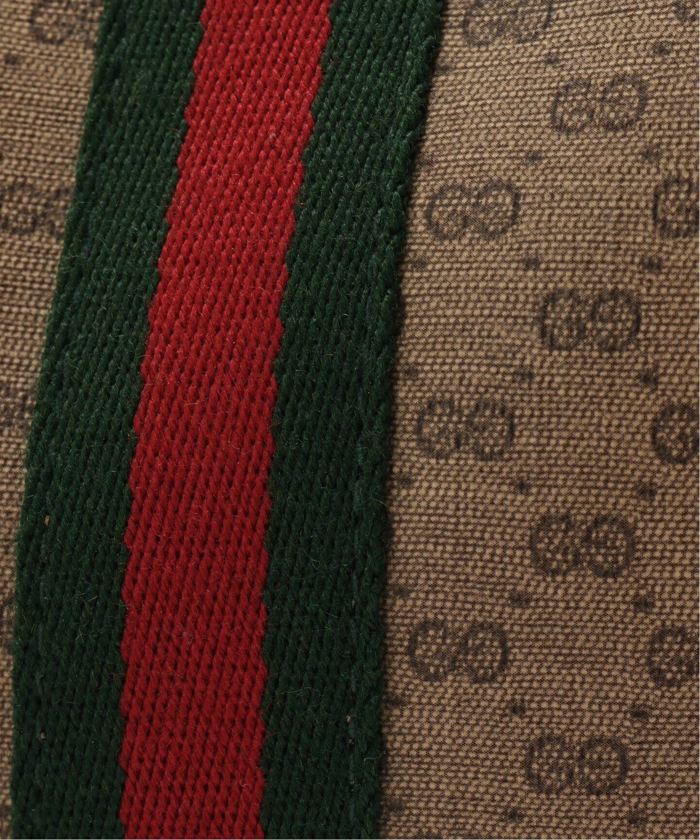 VINTAGE GUCCI /グッチ】ボストンバッグ micro gg（ボストンバッグ