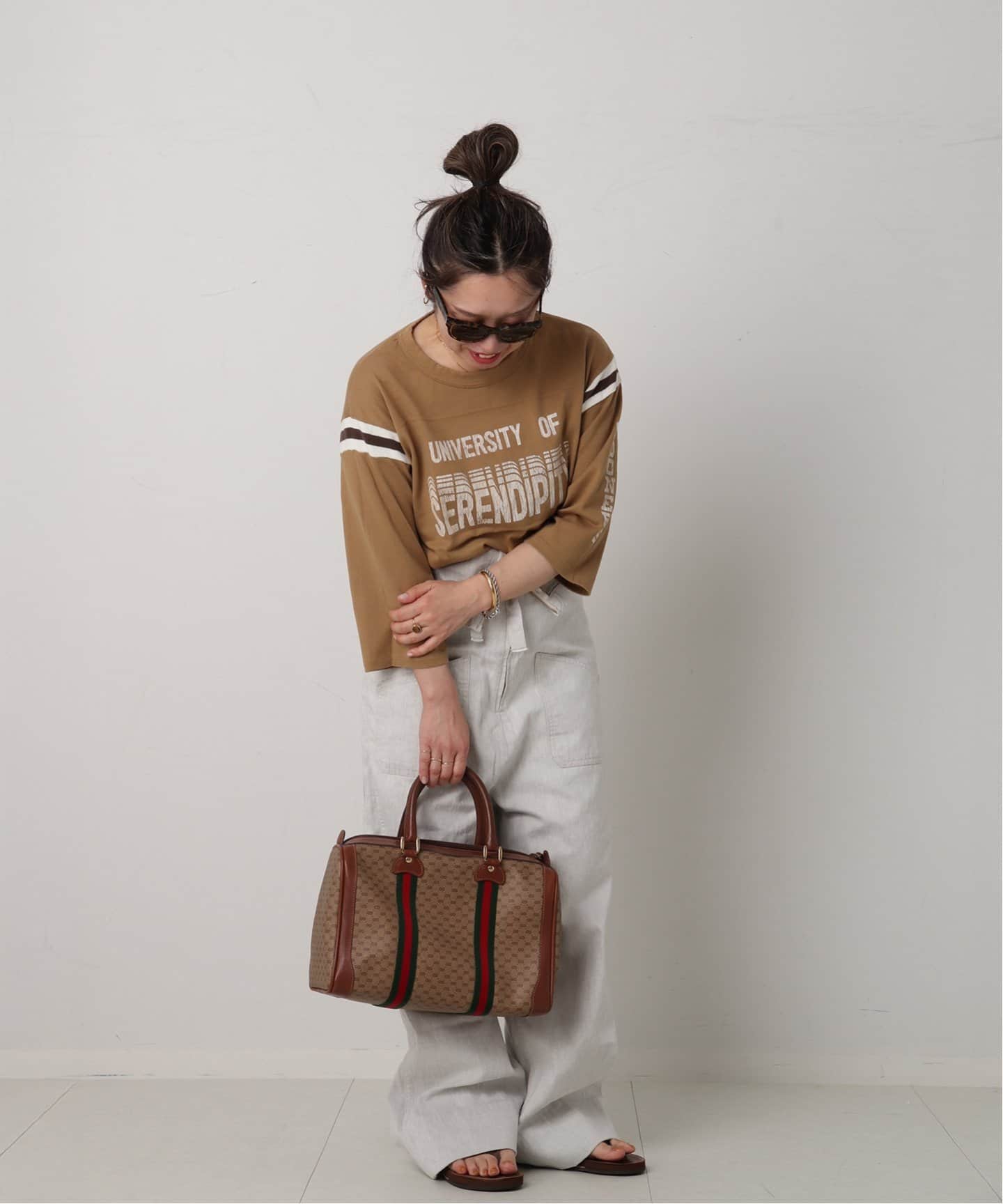 【美品 】GUCCI グッチ トラベルバッグ マイクロGG柄 オールドグッチ GUCCI グッチ トランク GGマイクロ ボストンバッグ 旅行鞄