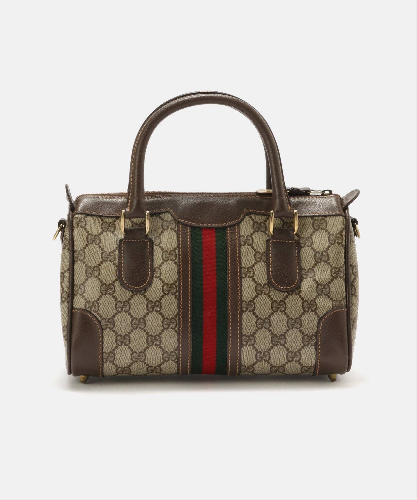 グッチ　VINTAGE GUCCI ボストンバッグ　ショルダーバッグ VINTAGE GUCCI /グッチ】ボストンバッグ gg supreme（ボストン