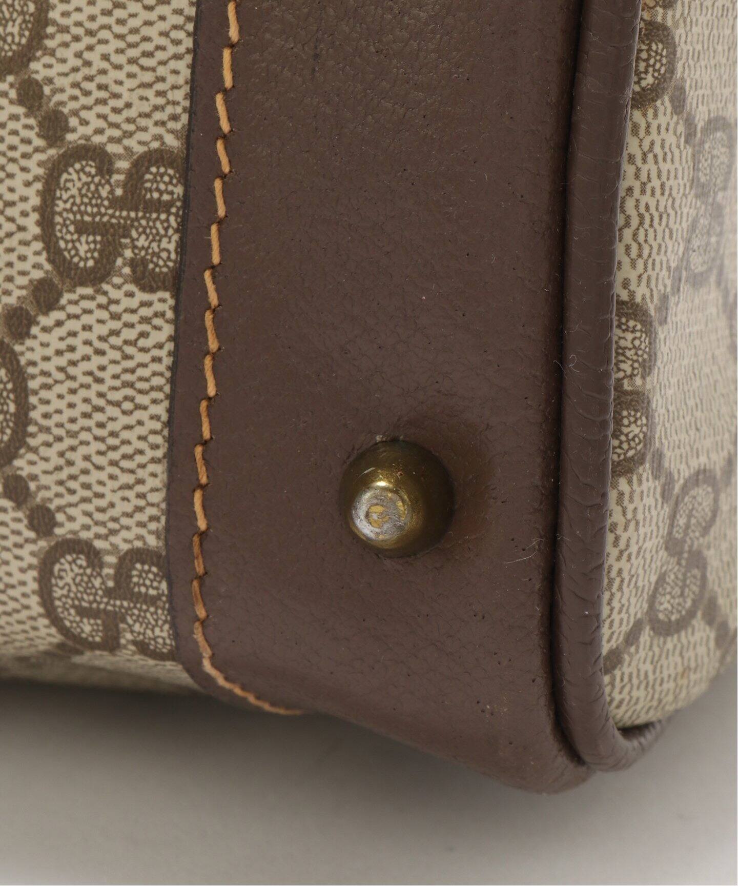 革製アンティーク小型バッグ ケース GUCCI? ヴィンテージ レトロ Vintage Gallery Rococo OLD GUCCI 世界No.1のコレクション！