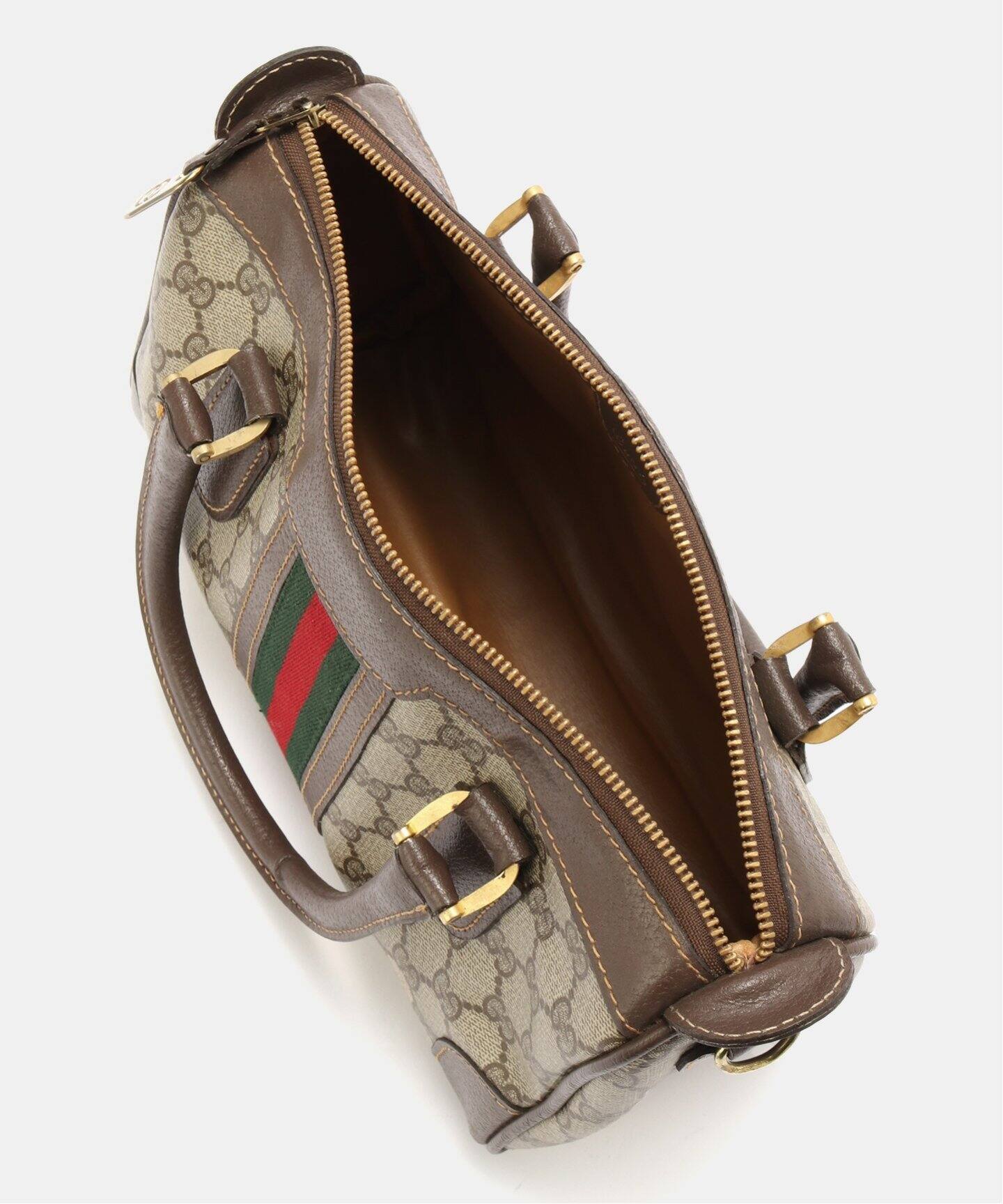 VINTAGE GUCCI /グッチ】ボストンバッグ gg supreme（ボストンバッグ