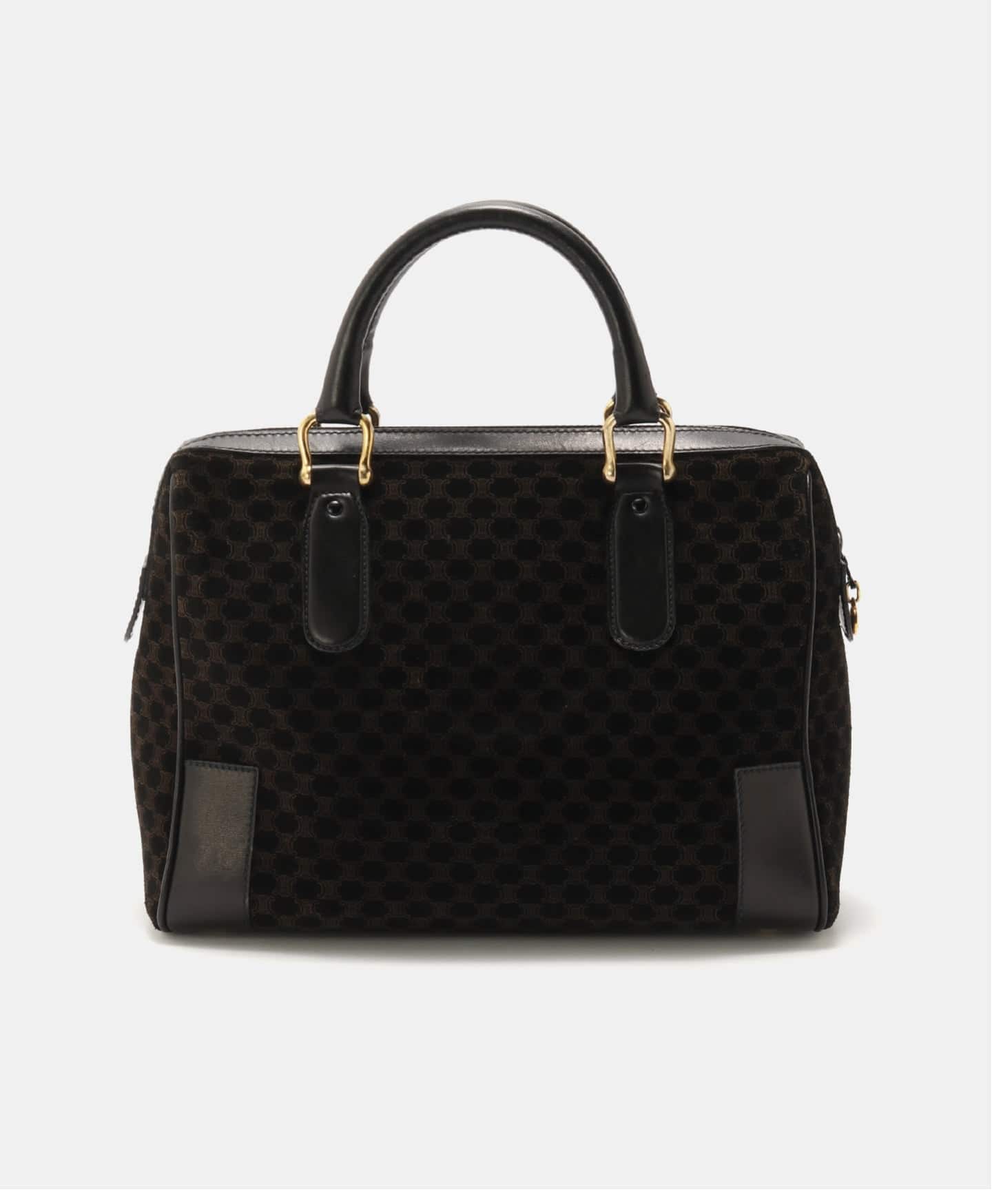 VINTAGE CELINE/セリーヌ】macadam ボストンバッグ 31 suede（ボストン