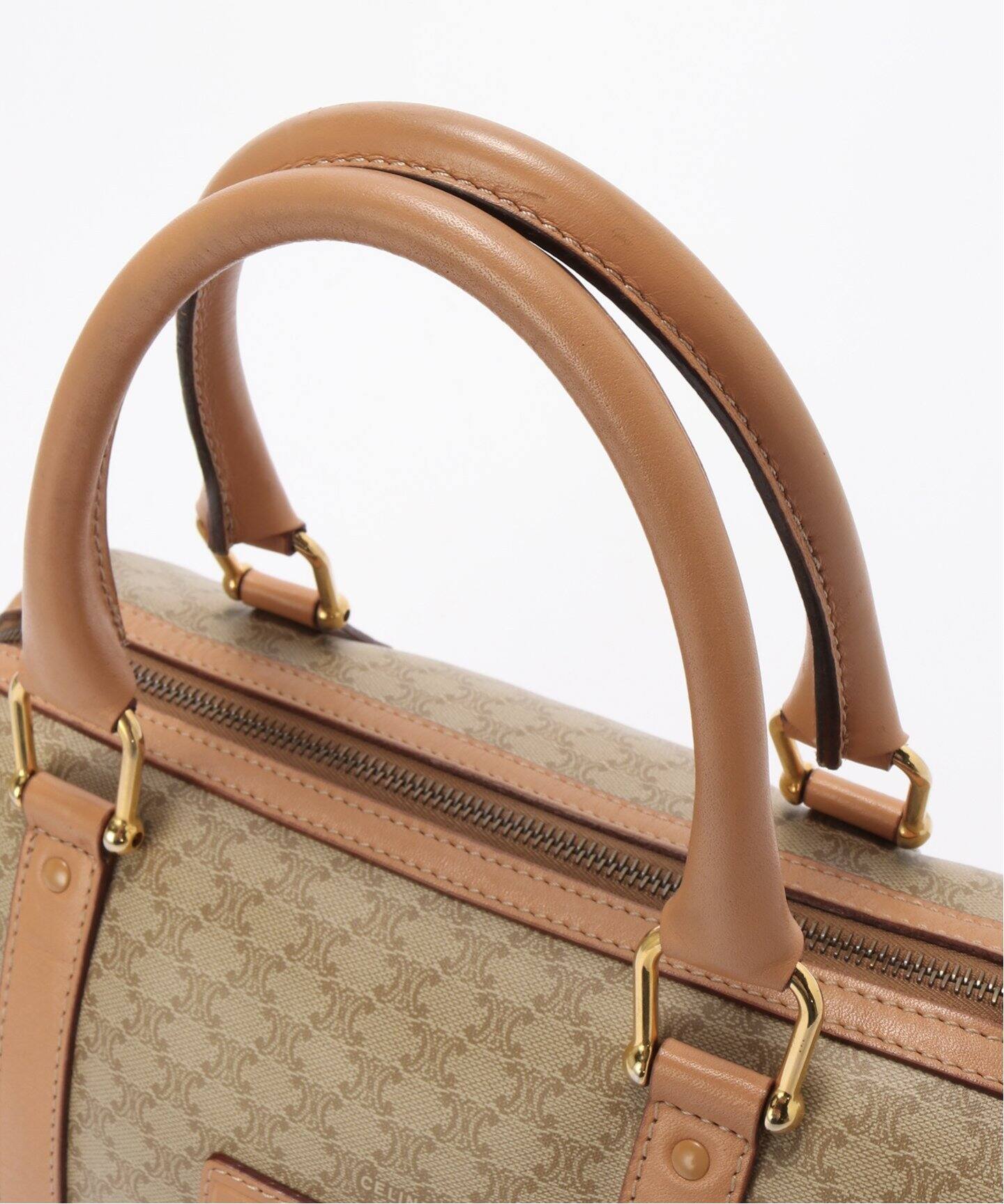 VINTAGE CELINE/セリーヌ】macadam ボストンバッグ 25（ボストンバッグ
