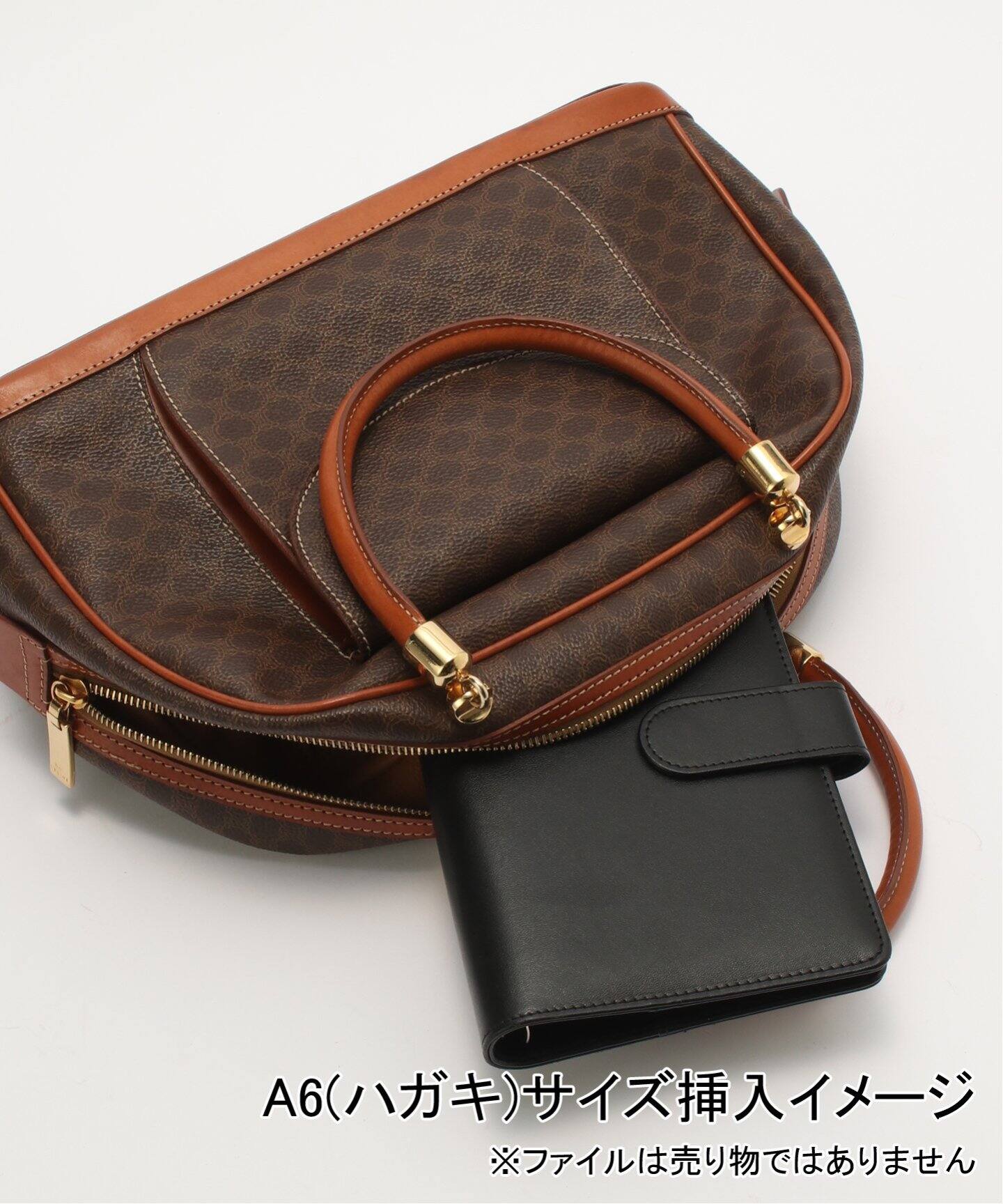 VINTAGE CELINE/セリーヌ】macadam ボリード ボストンバッグ（ボストン