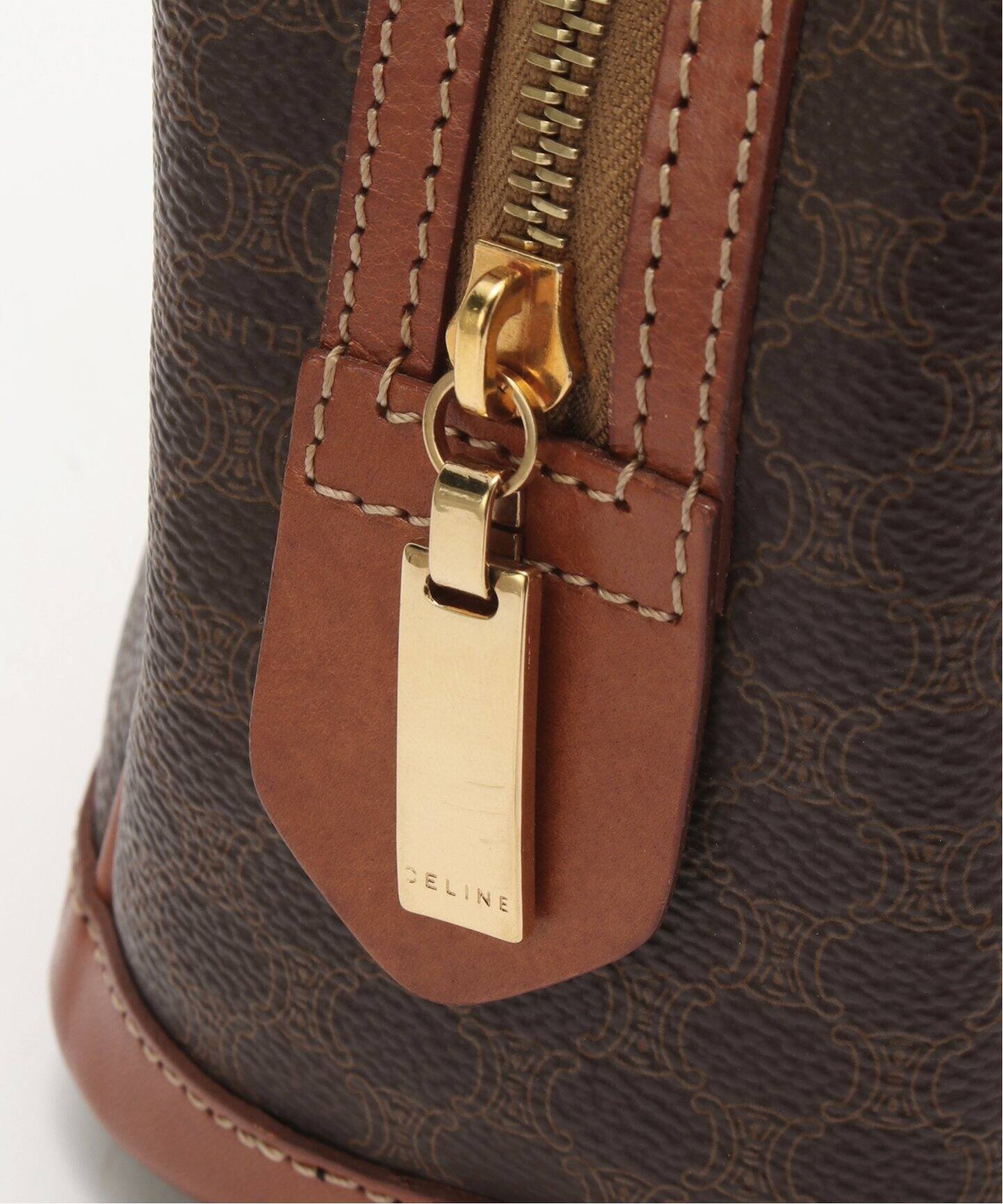 VINTAGE CELINE/セリーヌ】macadam ボリード ボストンバッグ（ボストン