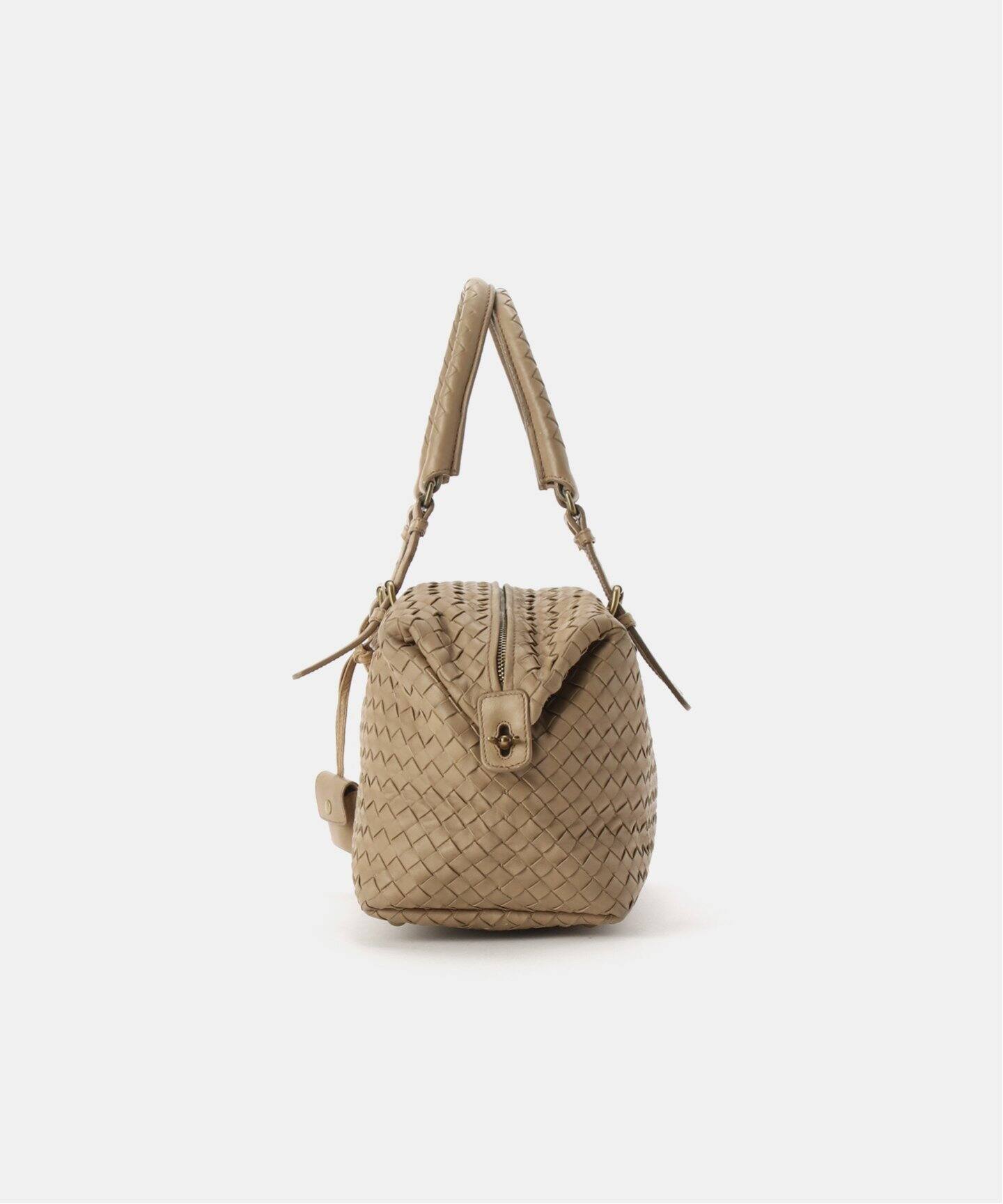 BOTTEGA VENETA ボストンバッグ ベージュ VINTAGE BOTTEGA VENETA/ボッテガ ヴェネタ】ボストンバッグ