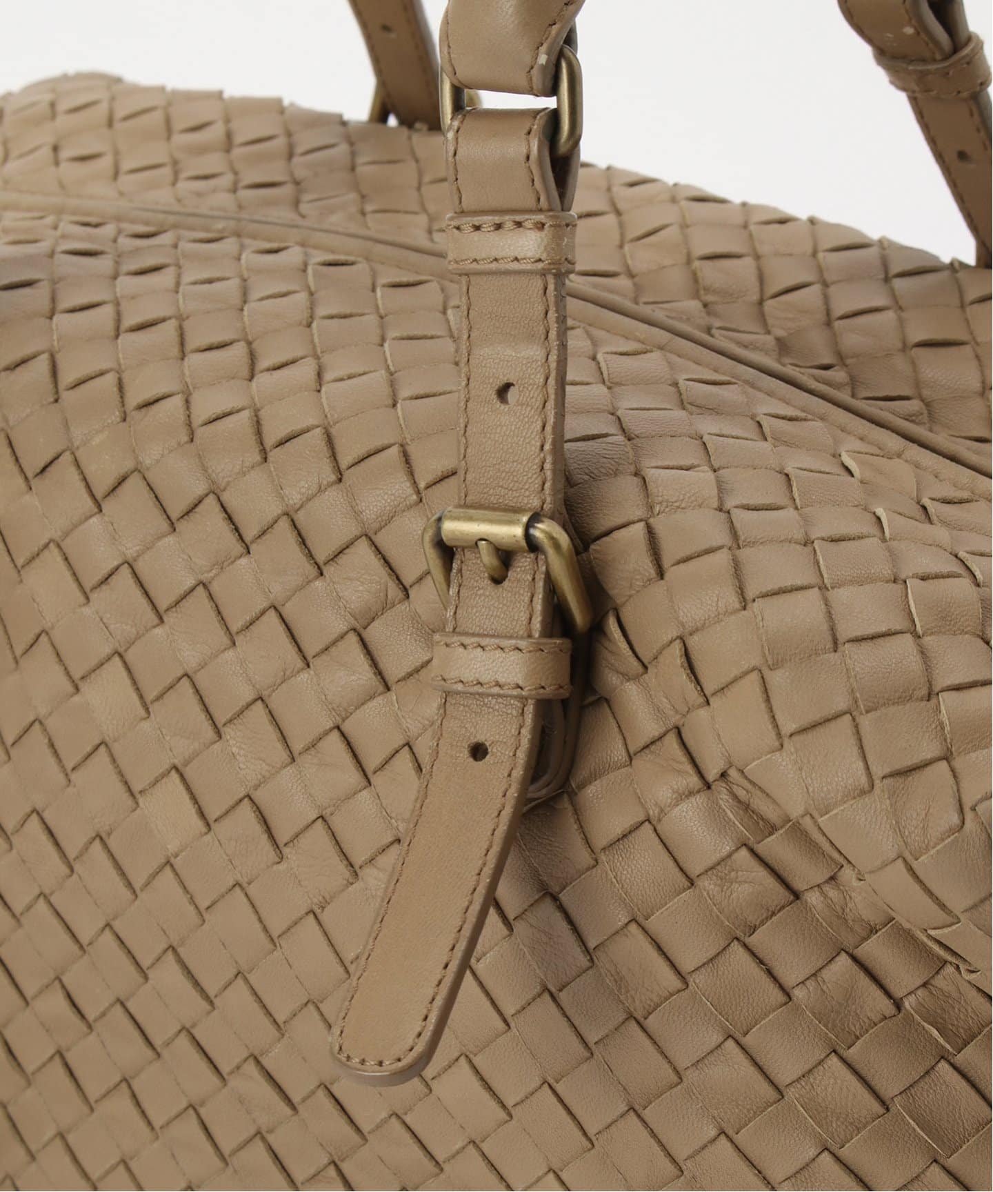 BOTTEGA VENETA ボストンバッグ ベージュ VINTAGE BOTTEGA VENETA/ボッテガ ヴェネタ】ボストンバッグ