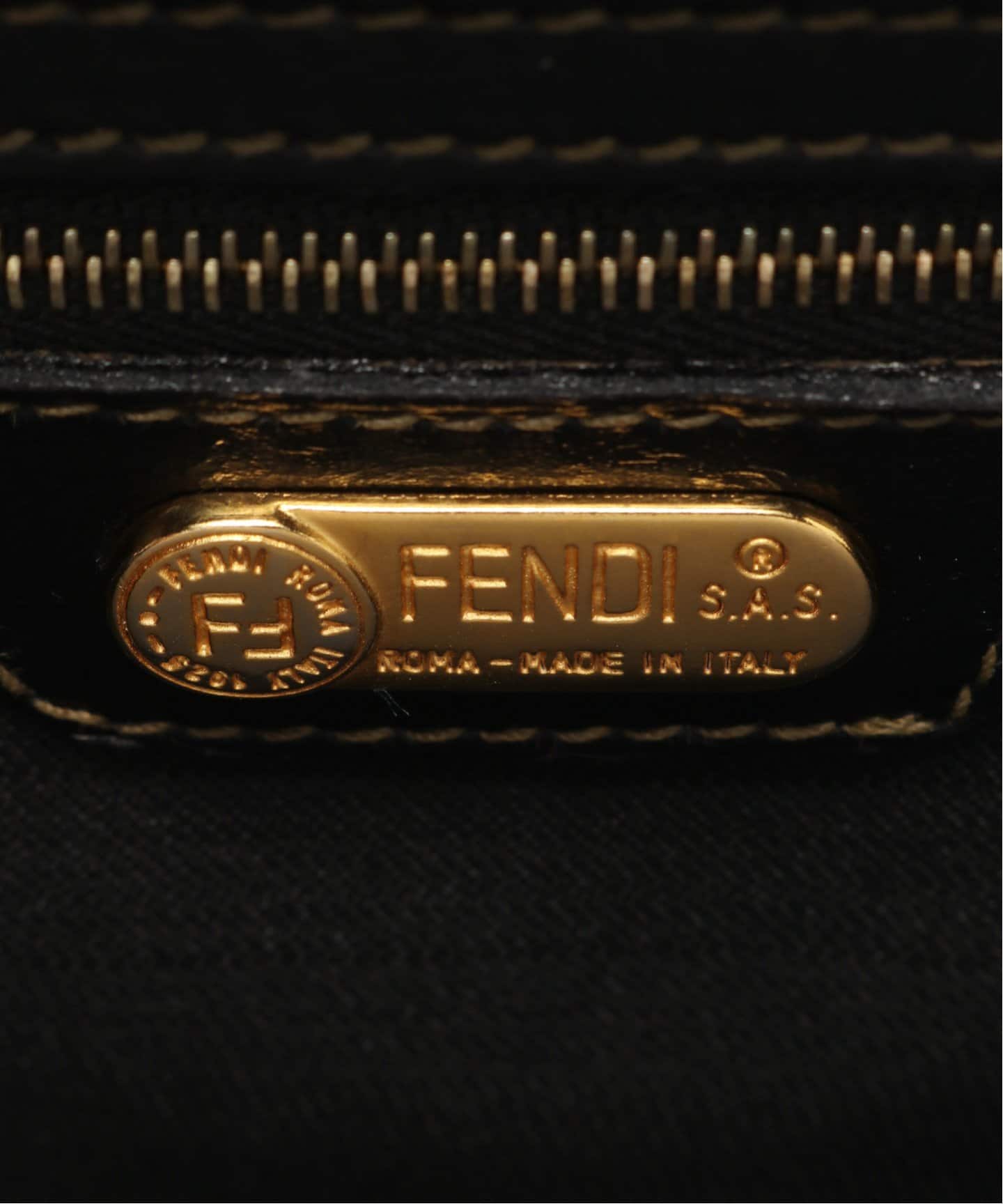 VINTAGE FENDI/フェンディ】Pequin ボストンバッグ（ボストンバッグ