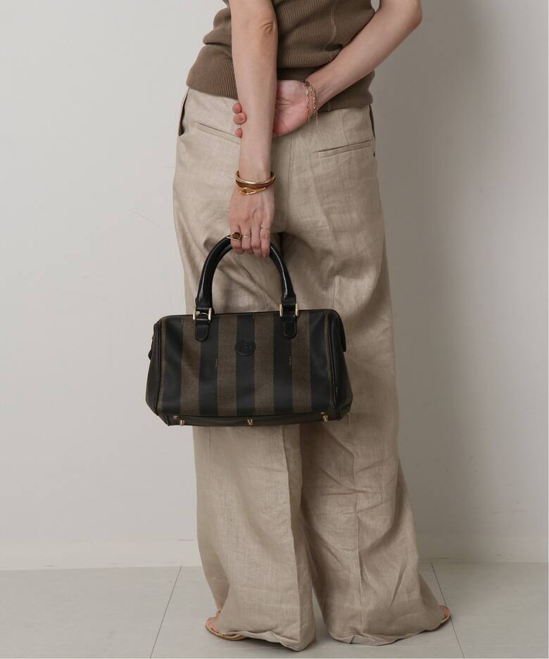 VINTAGE FENDI/フェンディ】Pequin ボストンバッグ（ボストンバッグ 