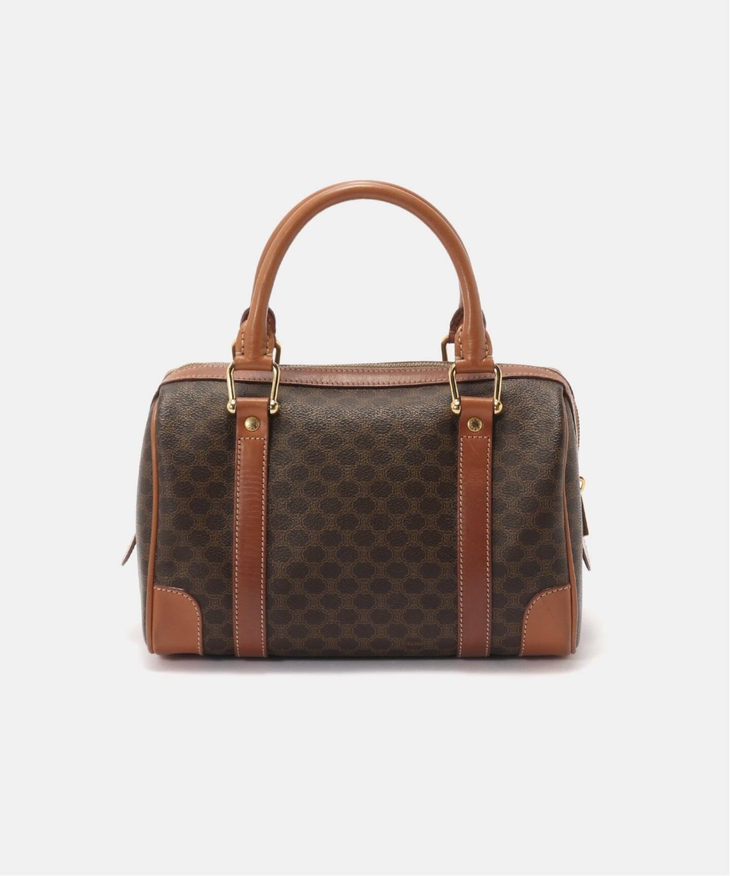 VINTAGE CELINE/セリーヌ】マカダム ボストンバッグ 25（ボストン