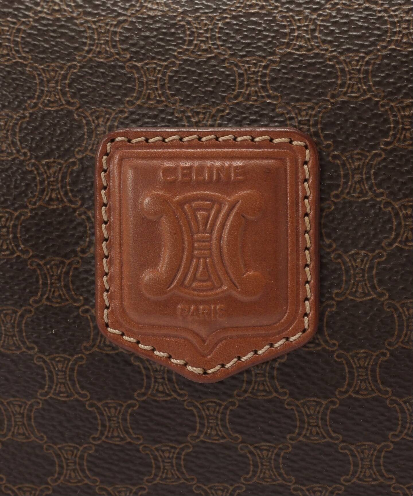 VINTAGE CELINE/セリーヌ】マカダム ボストンバッグ 25（ボストン
