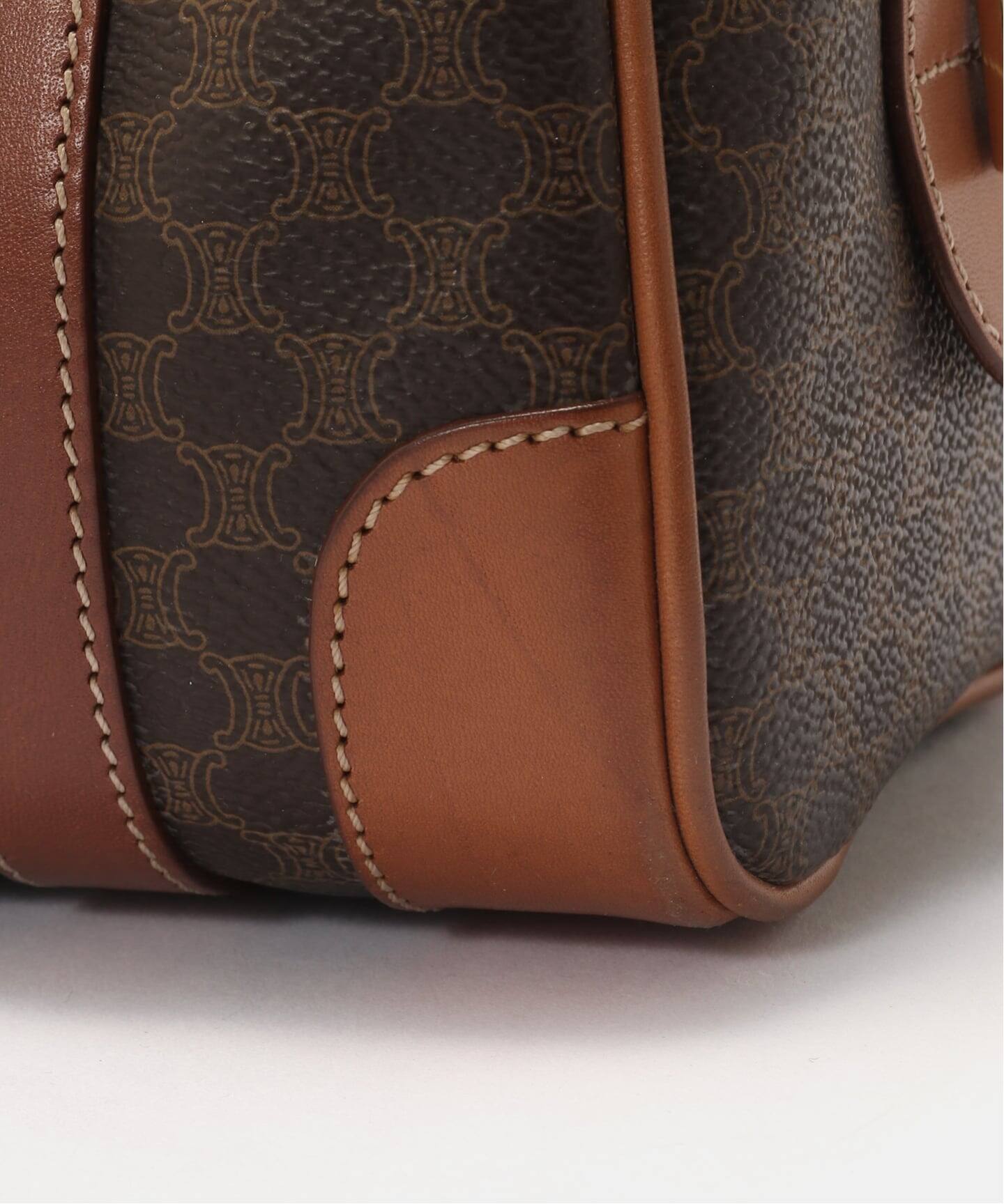 VINTAGE CELINE/セリーヌ】マカダム ボストンバッグ 25（ボストン