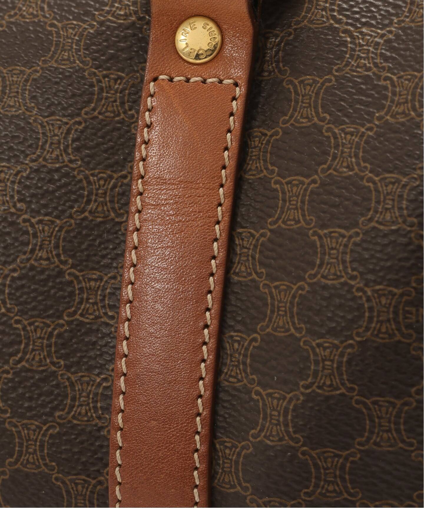 VINTAGE CELINE/セリーヌ】マカダム ボストンバッグ 25（ボストン