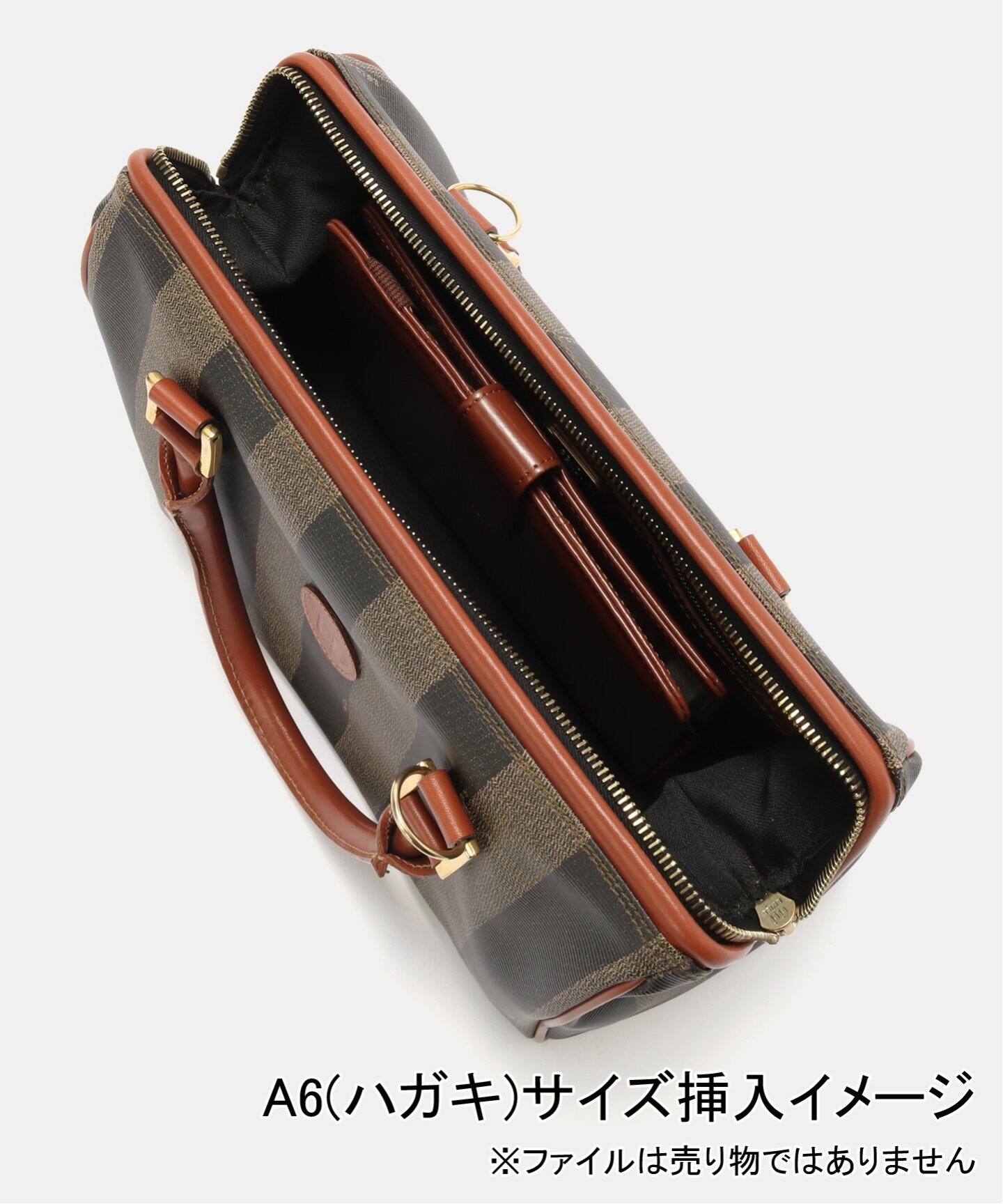 VINTAGE FENDI/フェンディ】Pequin ボストンバッグ（ボストンバッグ 