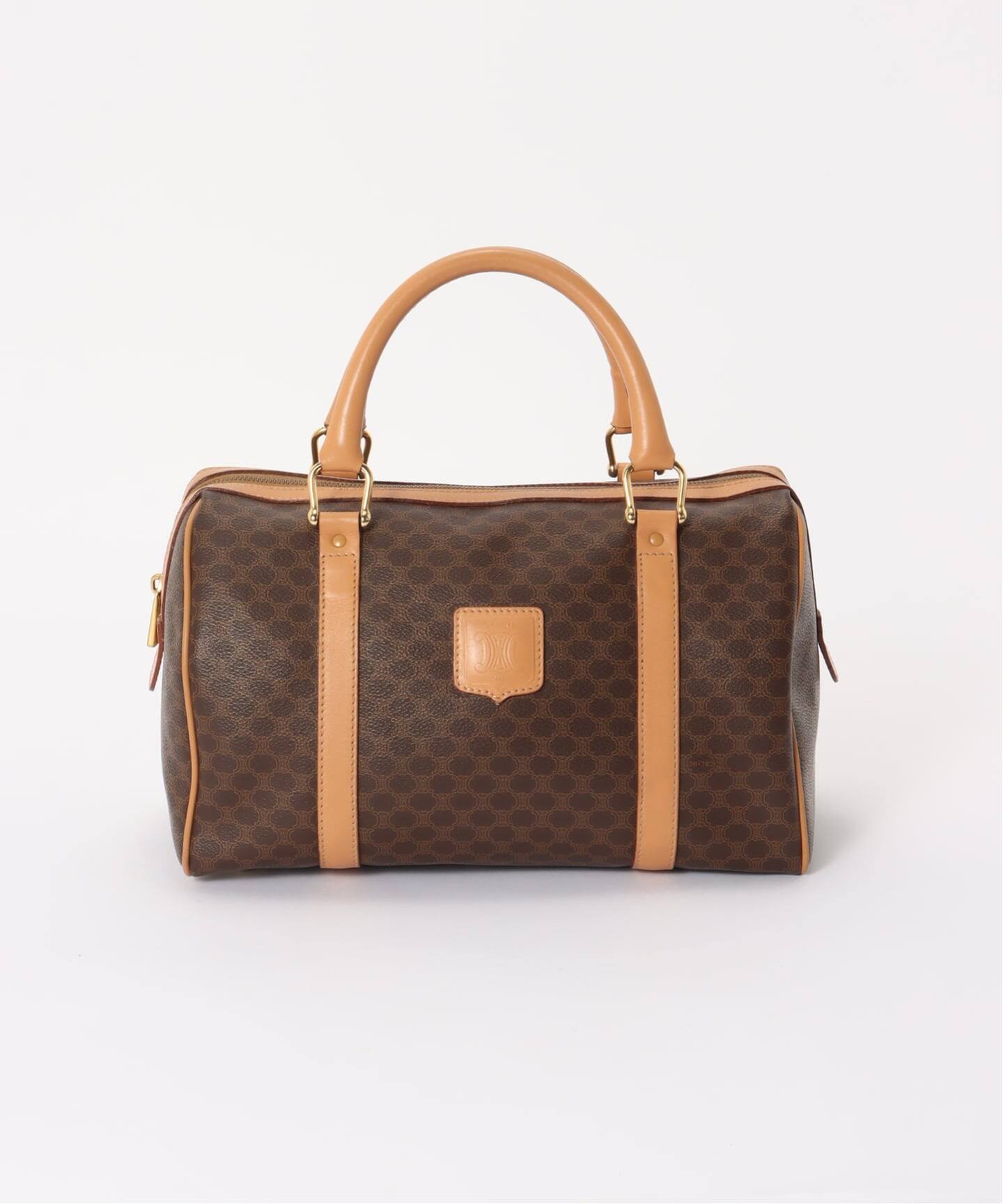 VINTAGE CELINE/セリーヌ】マカダム ボストンバッグ 30（ボストン