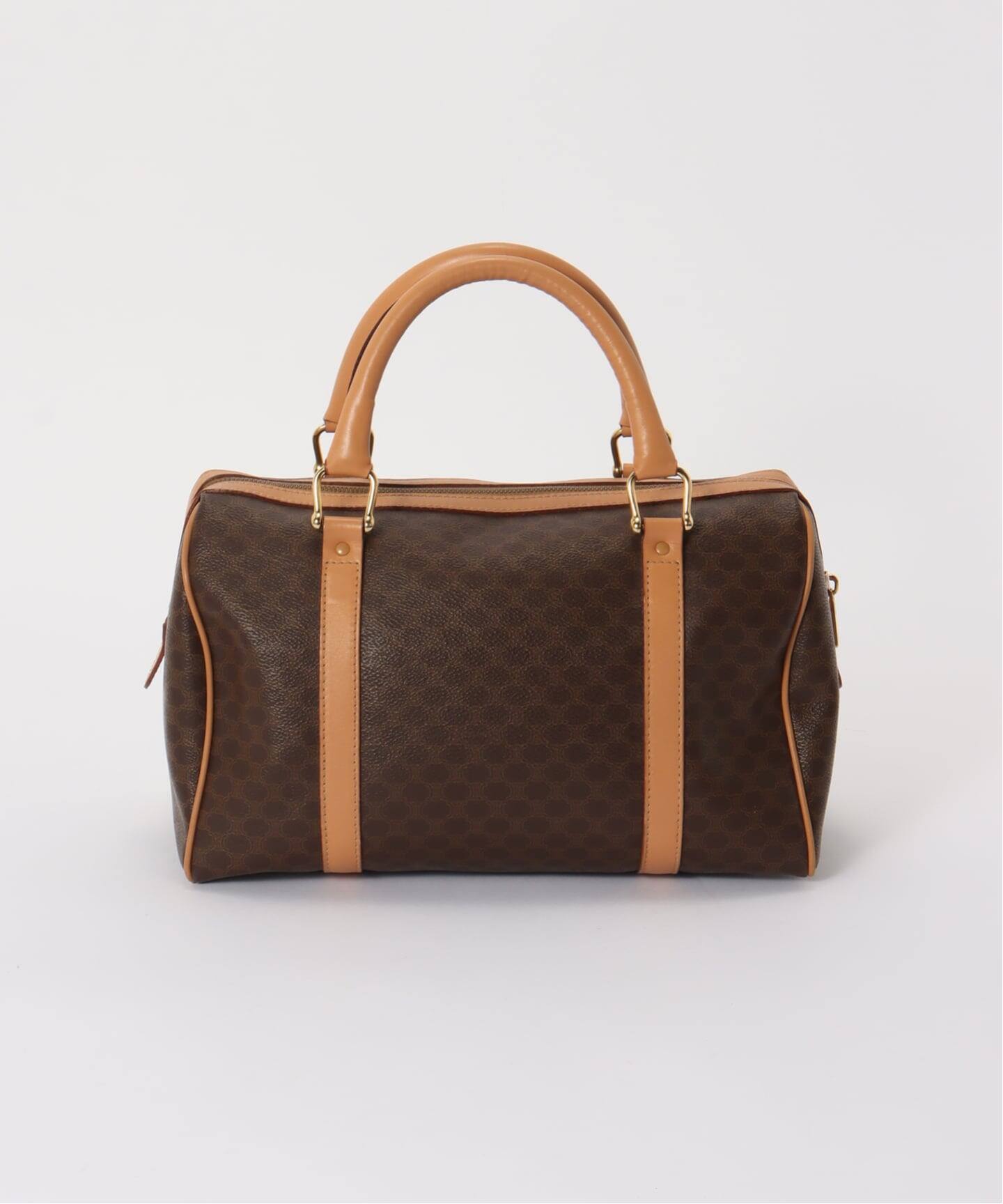 VINTAGE CELINE/セリーヌ】マカダム ボストンバッグ 30（ボストン