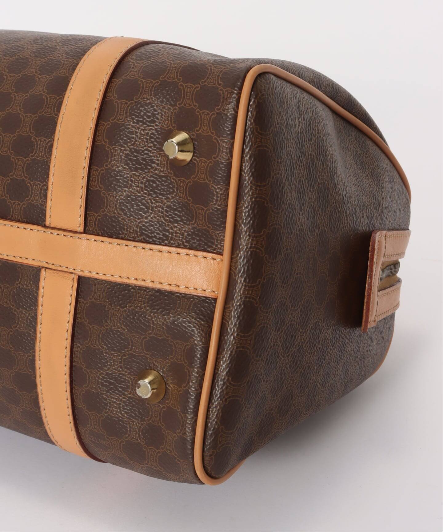 VINTAGE CELINE/セリーヌ】マカダム ボストンバッグ 30（ボストン