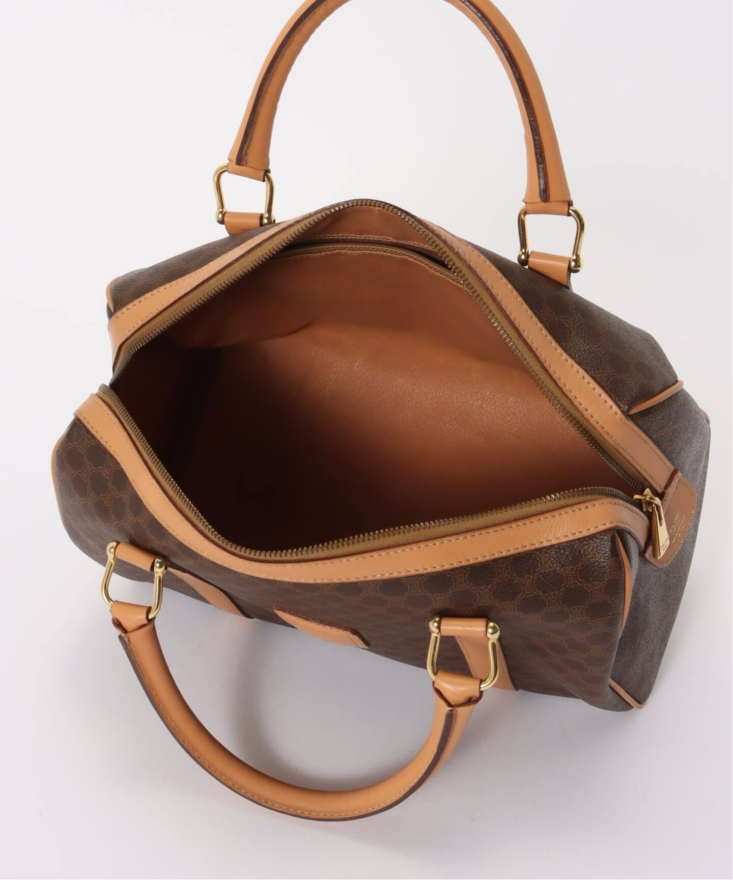 VINTAGE CELINE/セリーヌ】マカダム ボストンバッグ 30（ボストン