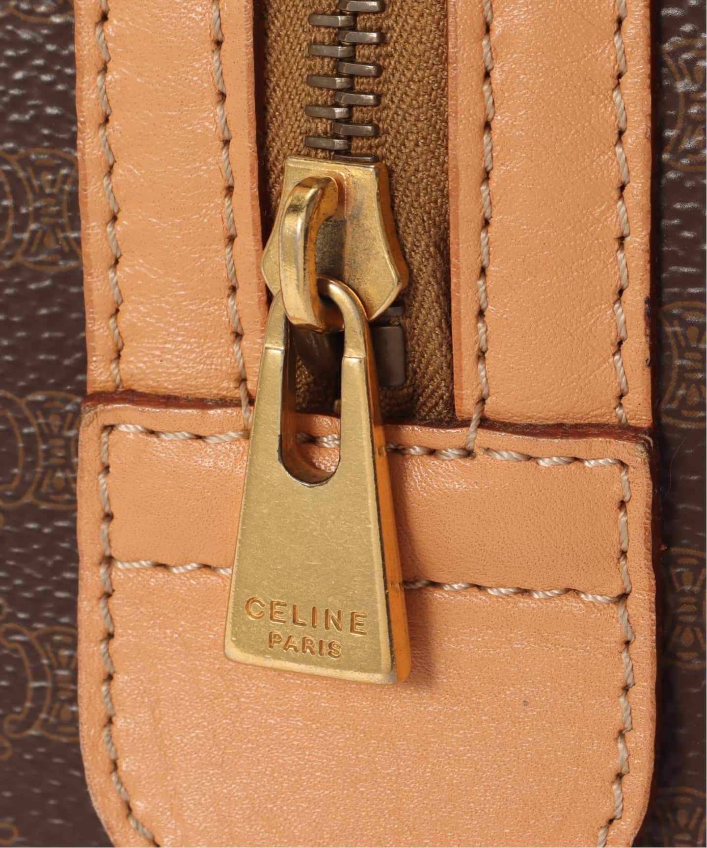 VINTAGE CELINE/セリーヌ】マカダム ボストンバッグ 30（ボストン