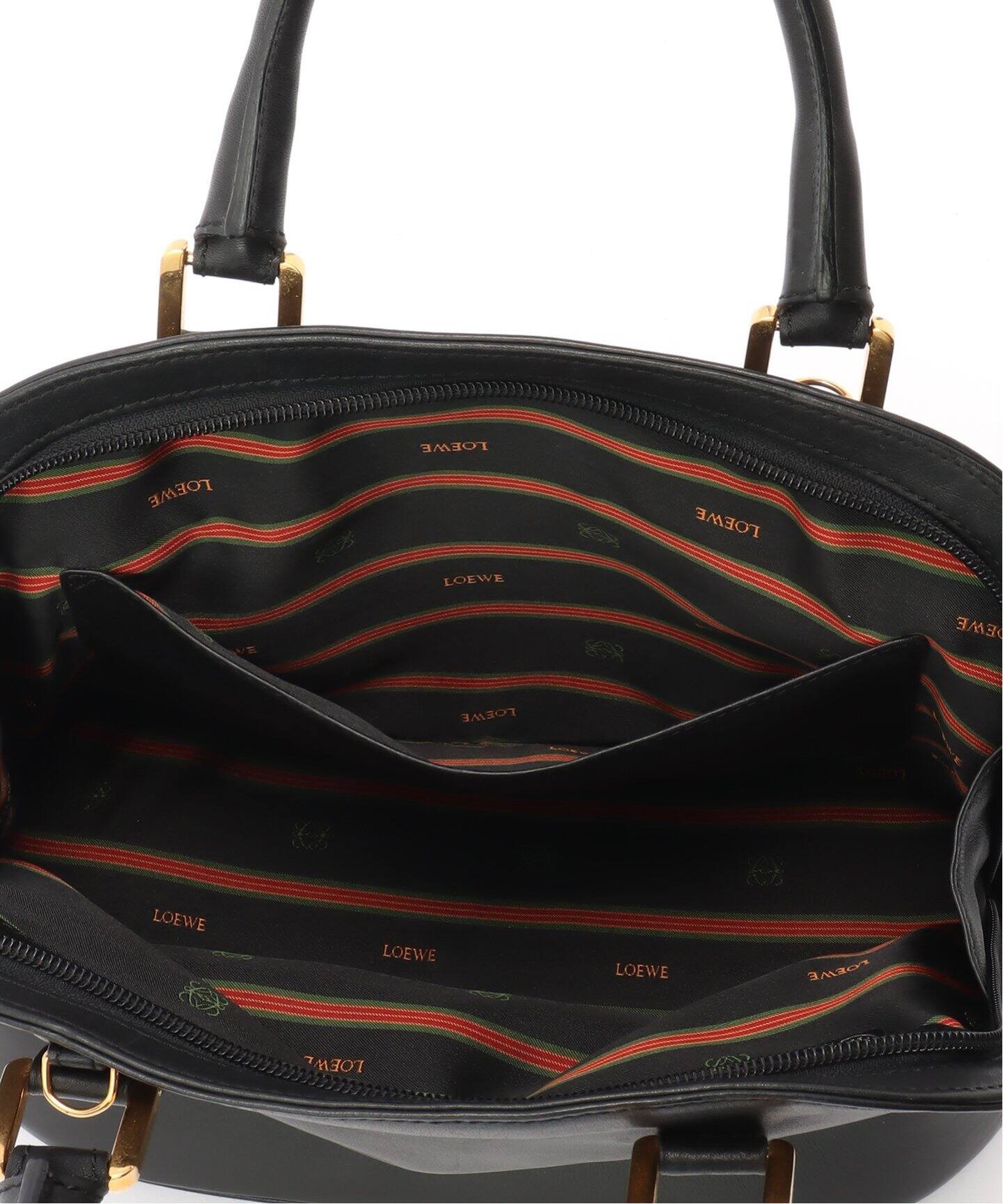 美品【LOEWE】ブラック サテン ロゴ ANAGRAM ハンドバック 楽天市場】【ロエベ】Loewe サテンカーフ アナグラム トップ