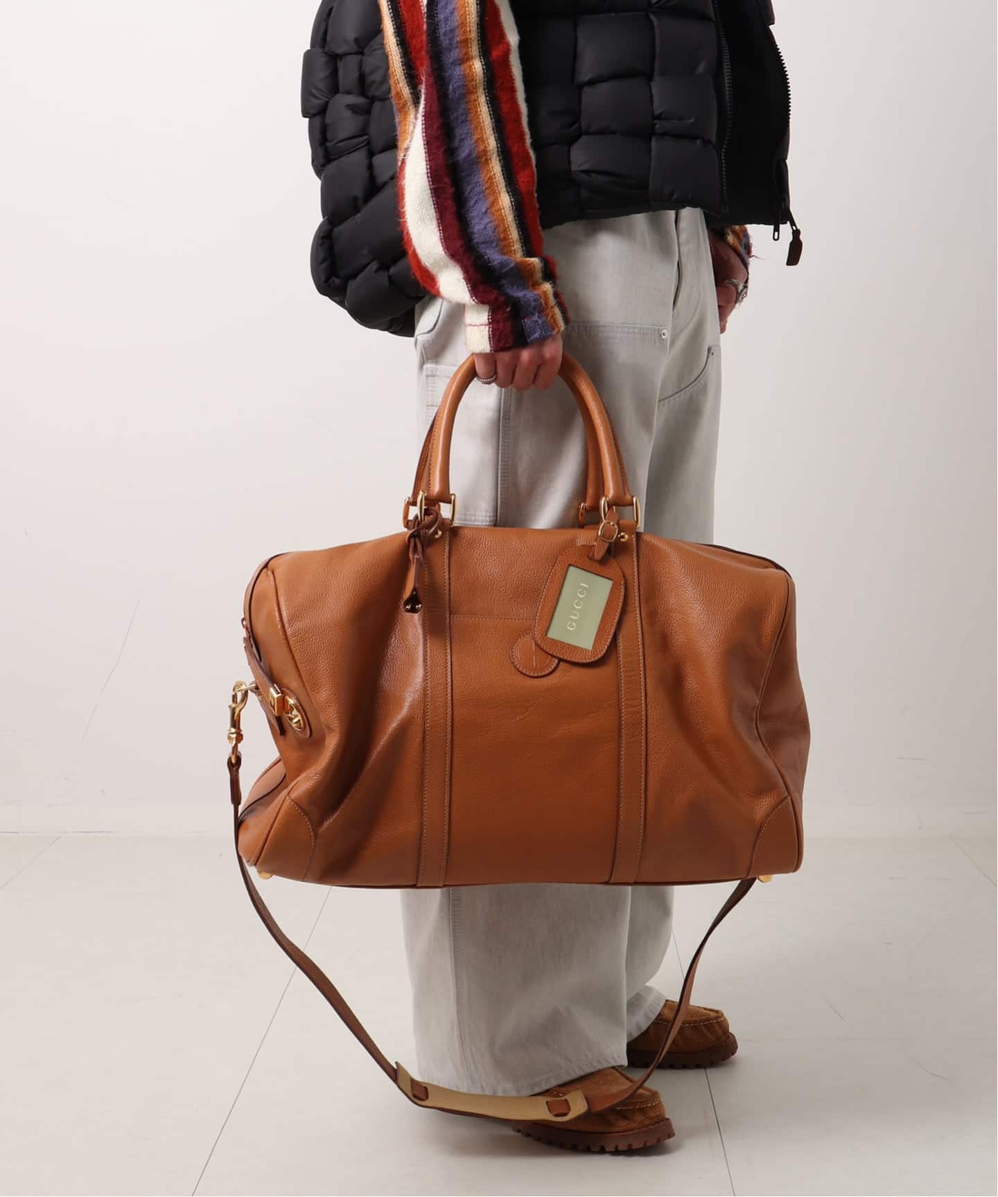 VINTAGE GUCCI/グッチ】ボストンバッグ 2way（ボストンバッグ