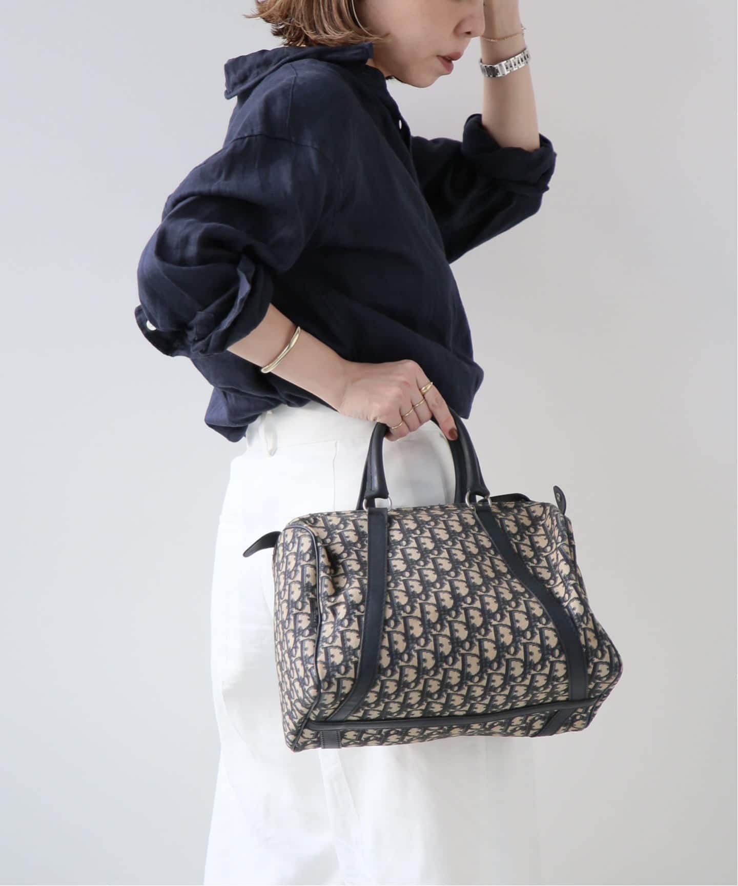 VINTAGE DIOR/ディオール 】ボストンバッグ 30 trotter（ボストン