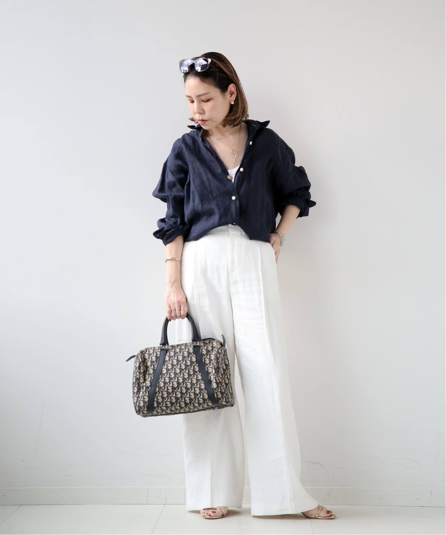 VINTAGE DIOR/ディオール 】ボストンバッグ 30 trotter（ボストン