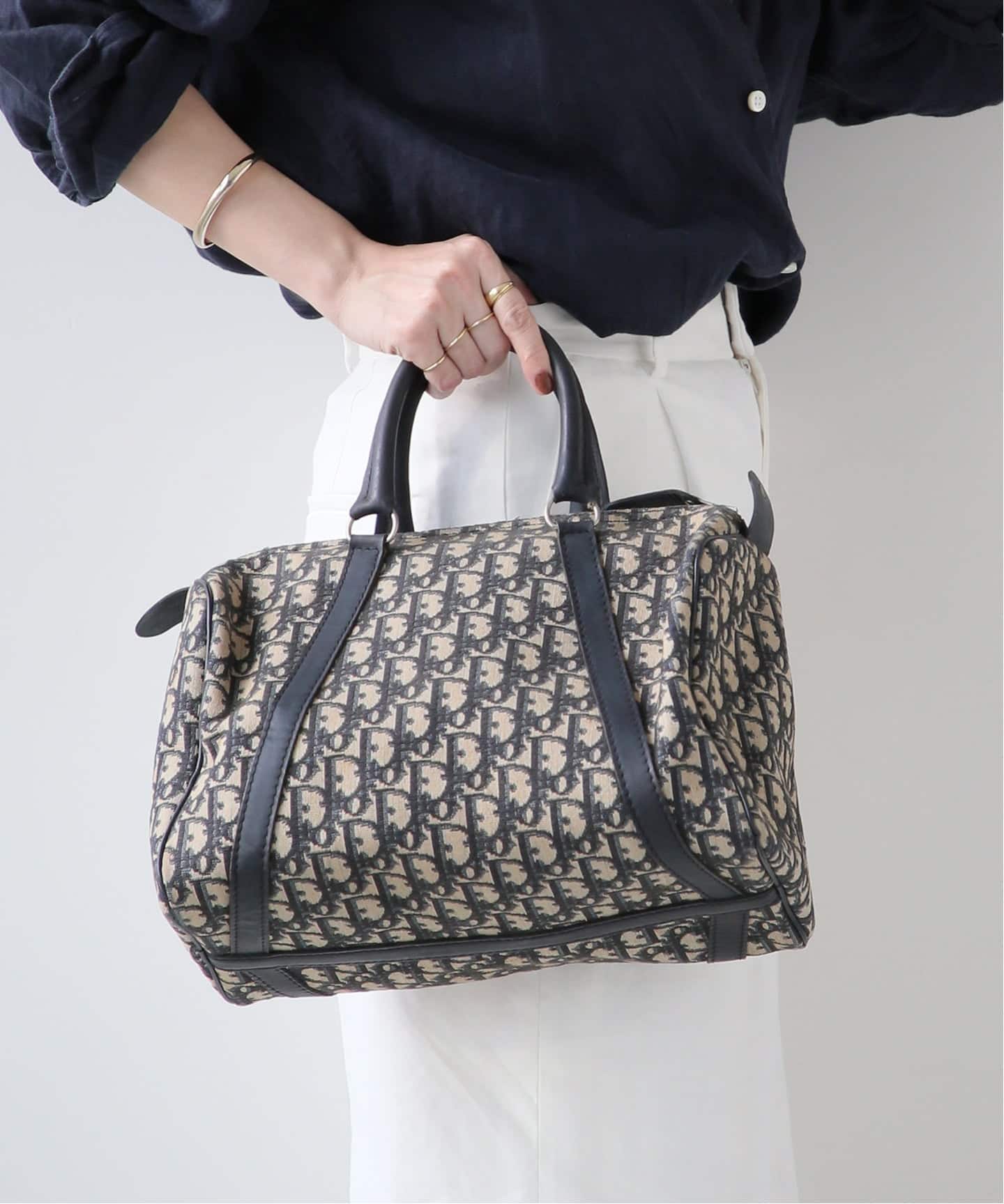 Dior ディオール　ボストンバック ヴィンテージ品 VINTAGE DIOR/ディオール 】ボストンバッグ 30 trotter（ボストン