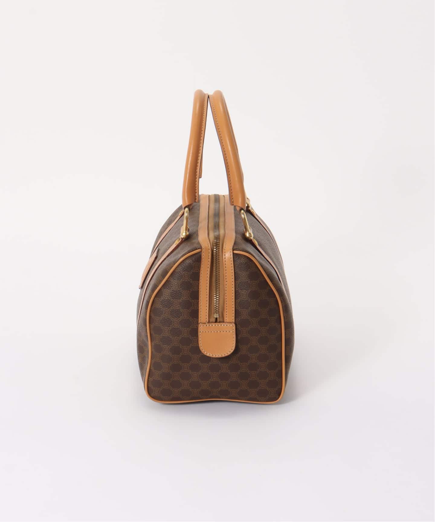 VINTAGE CELINE/セリーヌ】マカダム ボストンバッグ 25（ボストン