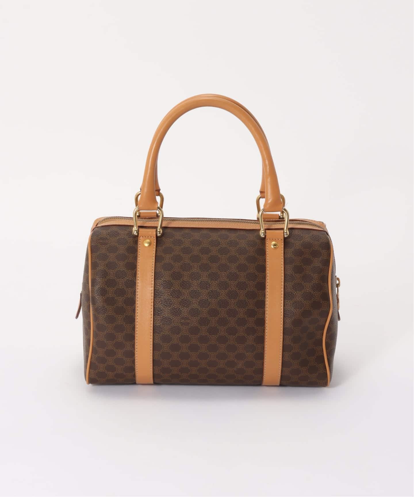 VINTAGE CELINE/セリーヌ】マカダム ボストンバッグ 25（ボストン