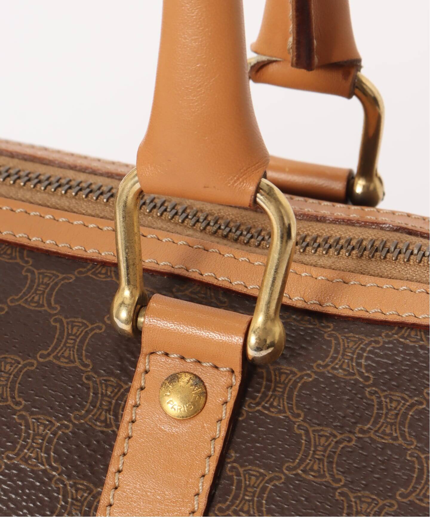 VINTAGE CELINE/セリーヌ】マカダム ボストンバッグ 25（ボストン