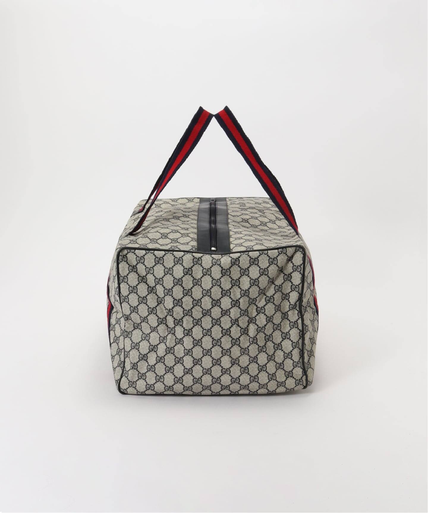 VINTAGE GUCCI/グッチ】ボストンバッグ gg web（ボストンバッグ