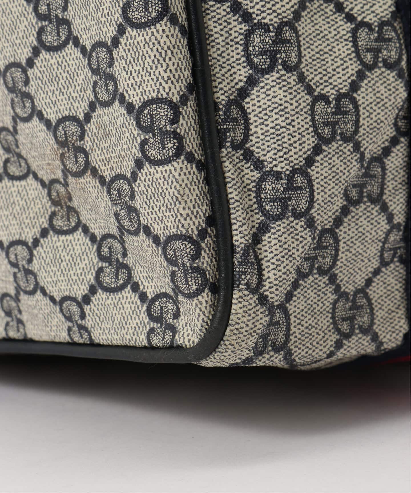 VINTAGE GUCCI/グッチ】ボストンバッグ gg web（ボストンバッグ