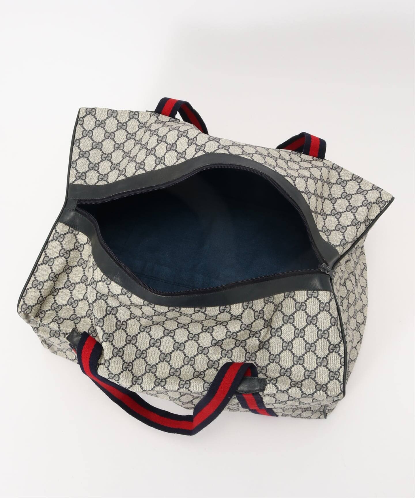 VINTAGE GUCCI/グッチ】ボストンバッグ gg web（ボストンバッグ